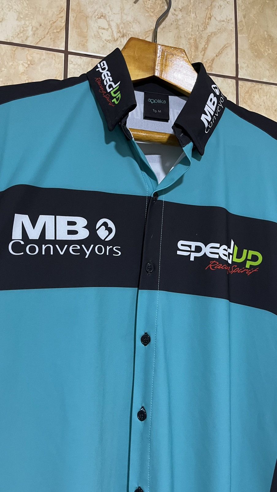 Other Speed up racing spirit MB Conveyors up button shirt Size US M / EU 48-50 / 2 - 3 Thumbnail
