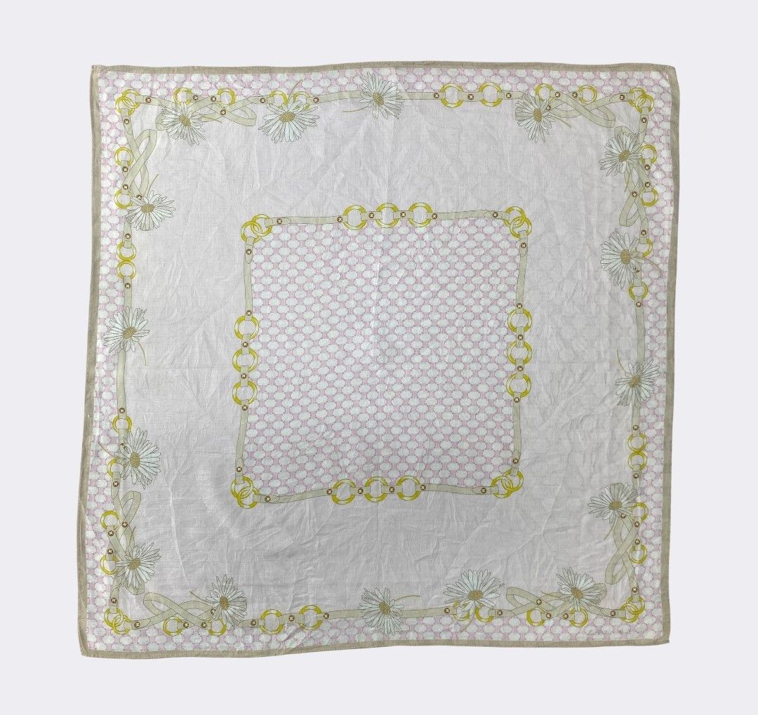 Celine Vintage Celine Handkerchief Neckerchief Bandana H060R Size ONE SIZE - 2 Thumbnail