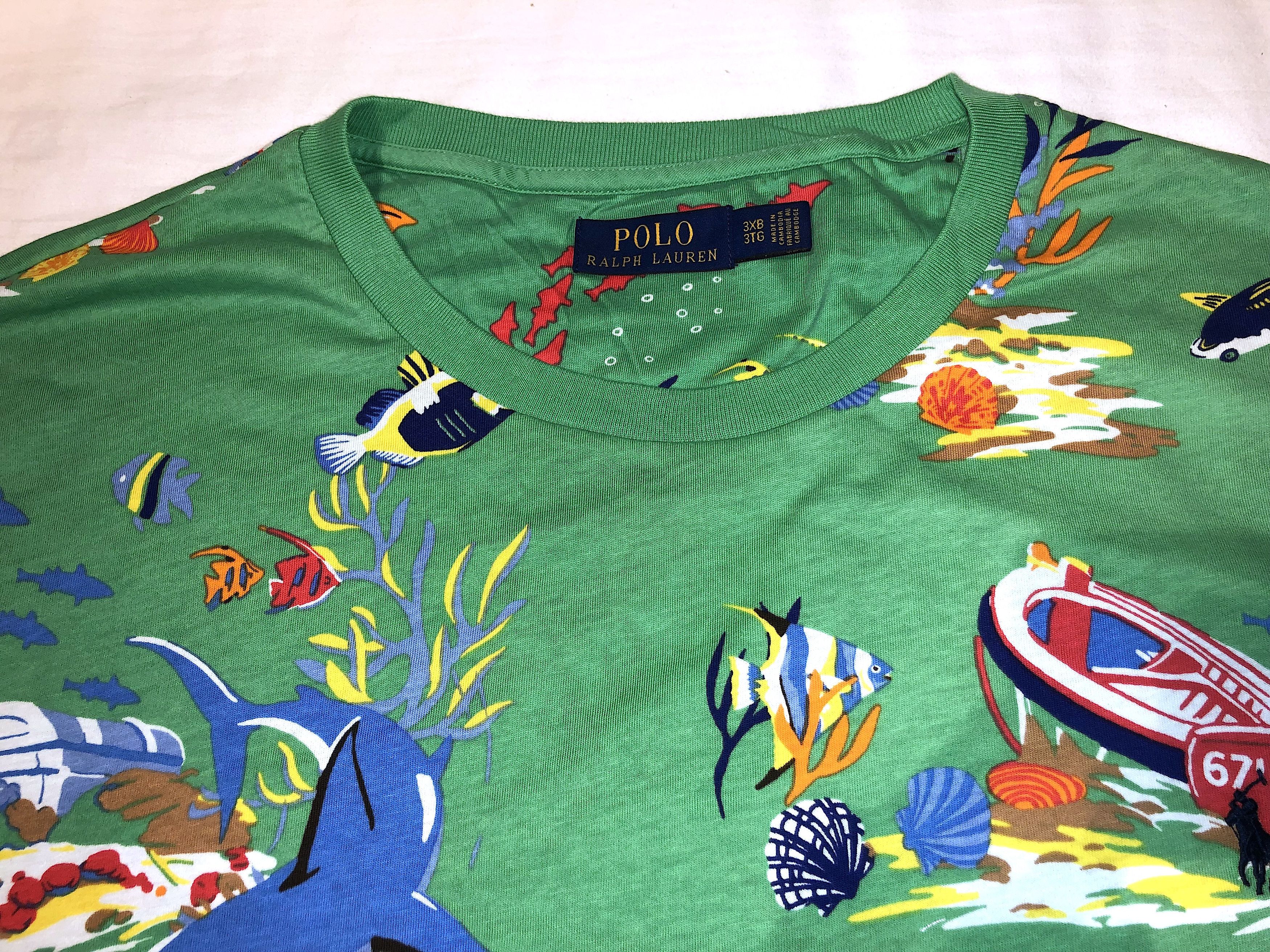 Ralph Lauren Ralph Lauren T-Shirt 5XL Big Size US XXL / EU 58 / 5 - 3 Thumbnail