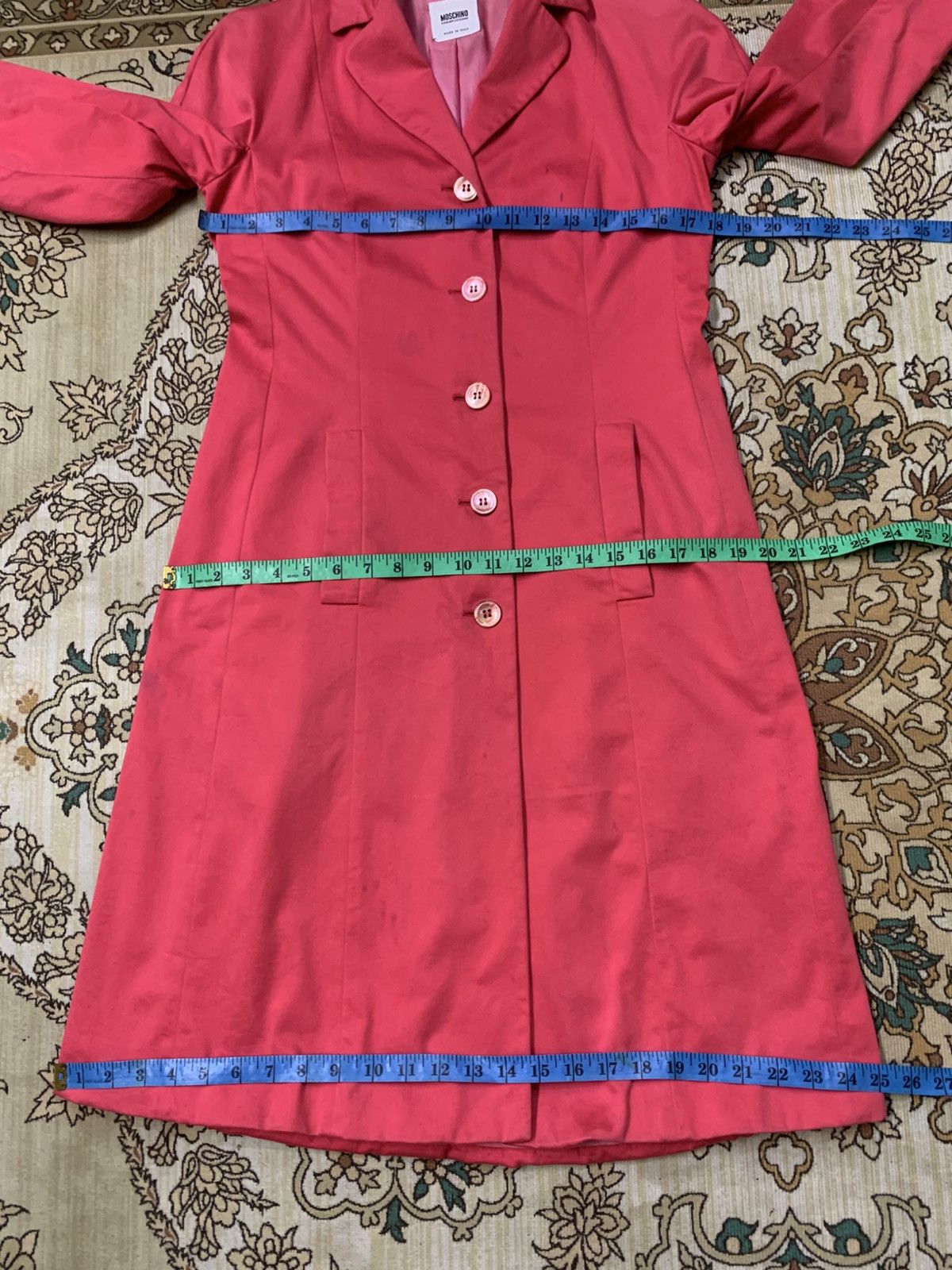 Moschino MOSCHINO LONG JACKET Size S / US 4 / IT 40 - 10 Thumbnail