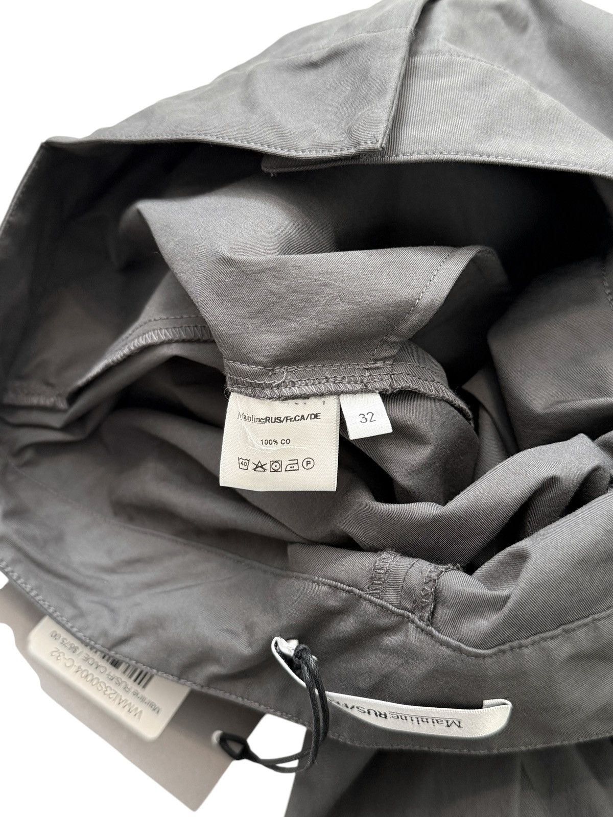 Mainline:RUS/Fr.CA/DE Ilya Scrunch Asymmetric Trouser Size US 32 / EU 48 - 13 Thumbnail