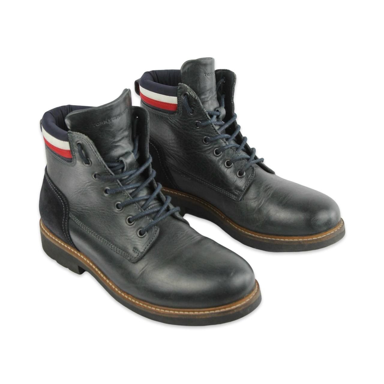 Tommy Hilfiger TOMMY HILFIGER Leather ankle boots Size US 9 / EU 42 - 5 Thumbnail