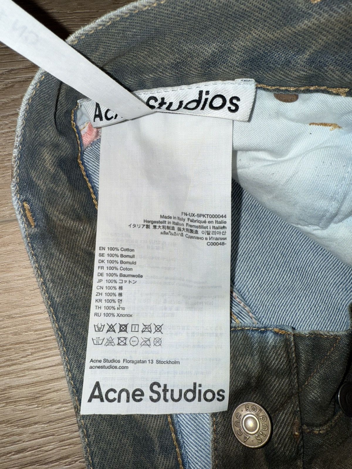 Acne Studios Super Baggy fit Jeans by ACNE STUDIOS Size 26" / US 2 / IT 38 - 3 Thumbnail