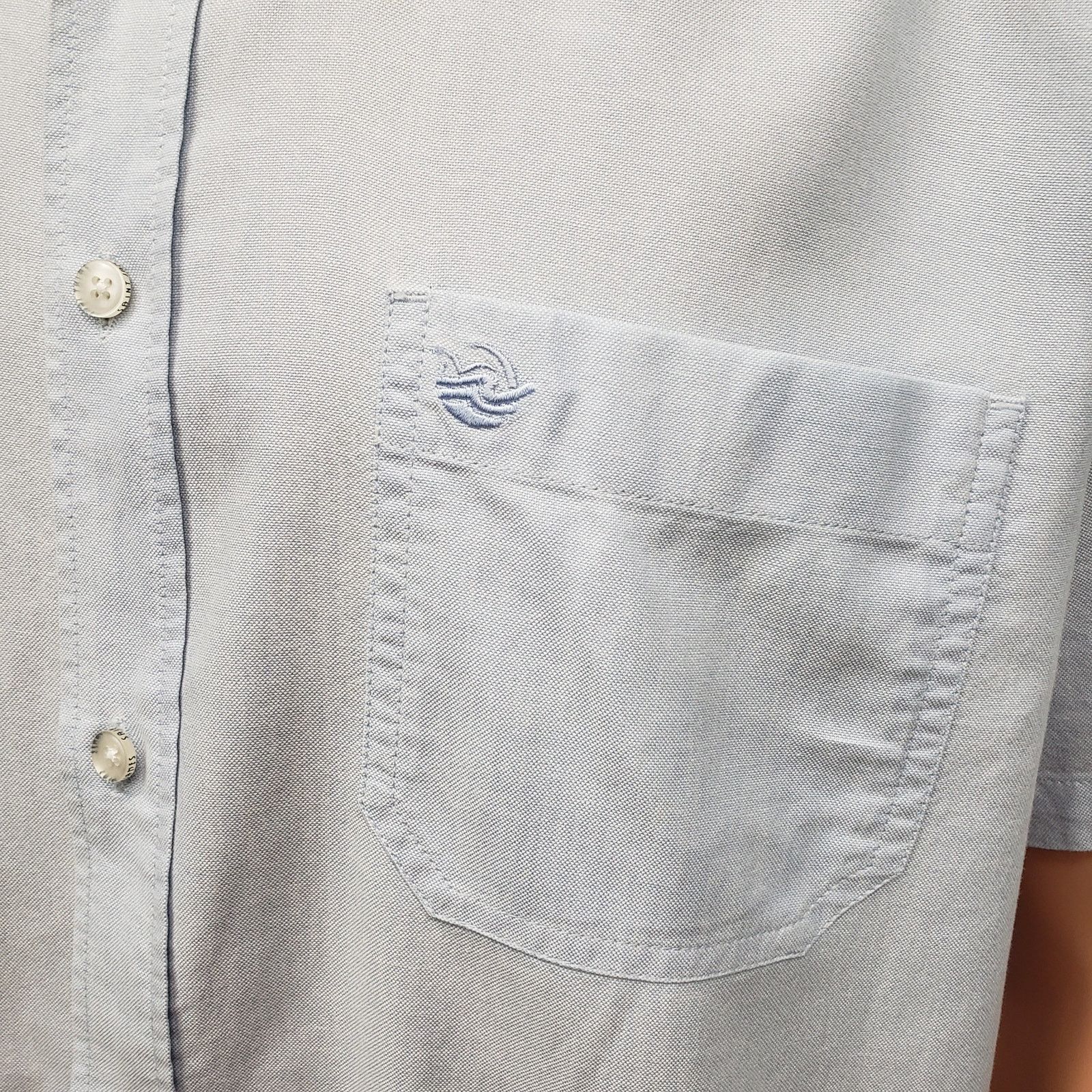 Saint James Saint James Shirt Short Sleeves Button Down Embroidered Logo Size US M / EU 48-50 / 2 - 2 Thumbnail