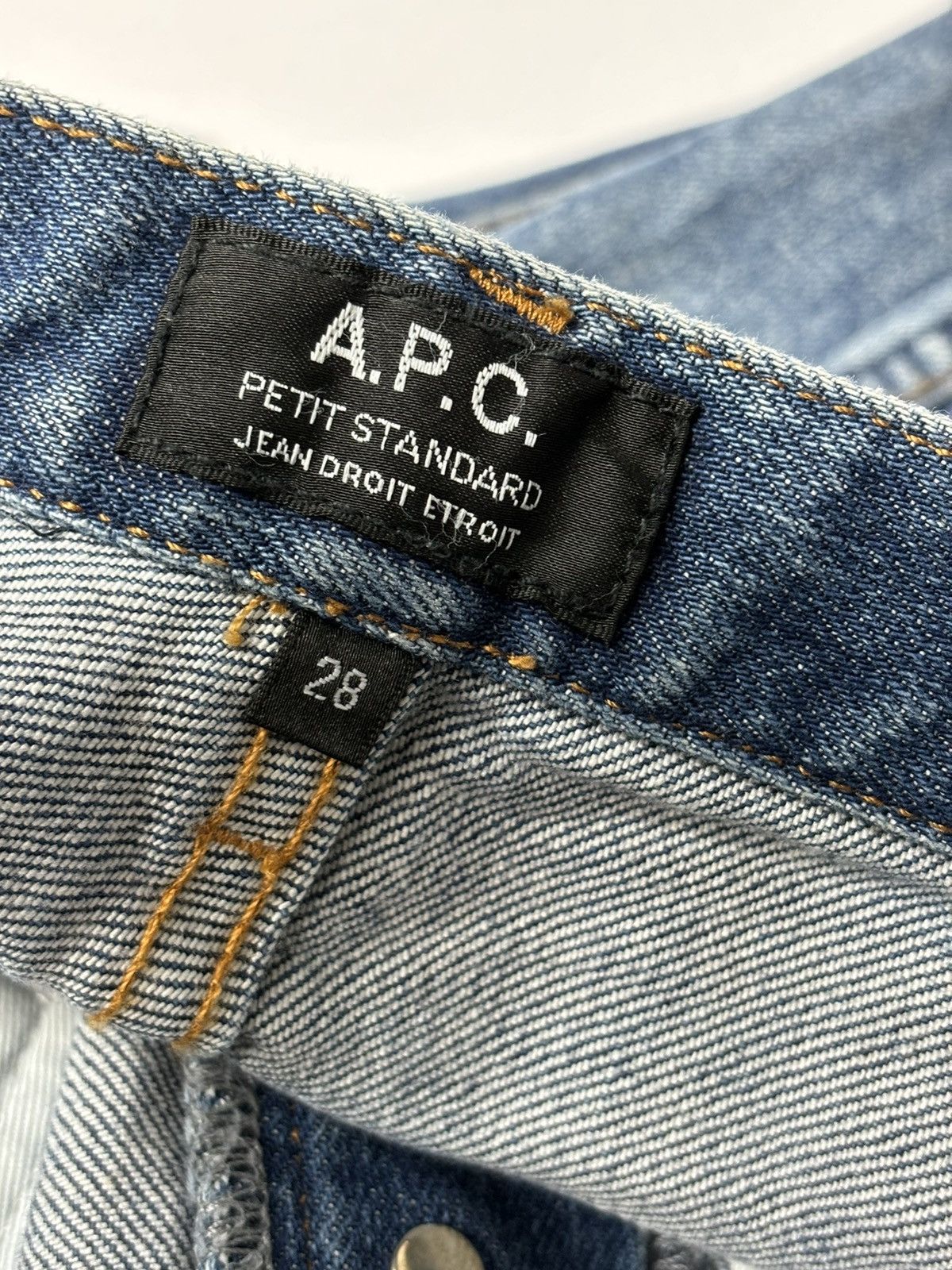 A.P.C. A.P.C Petit standard Jean Denim Pants Jens sz28 Size US 28 / EU 44 - 4 Thumbnail