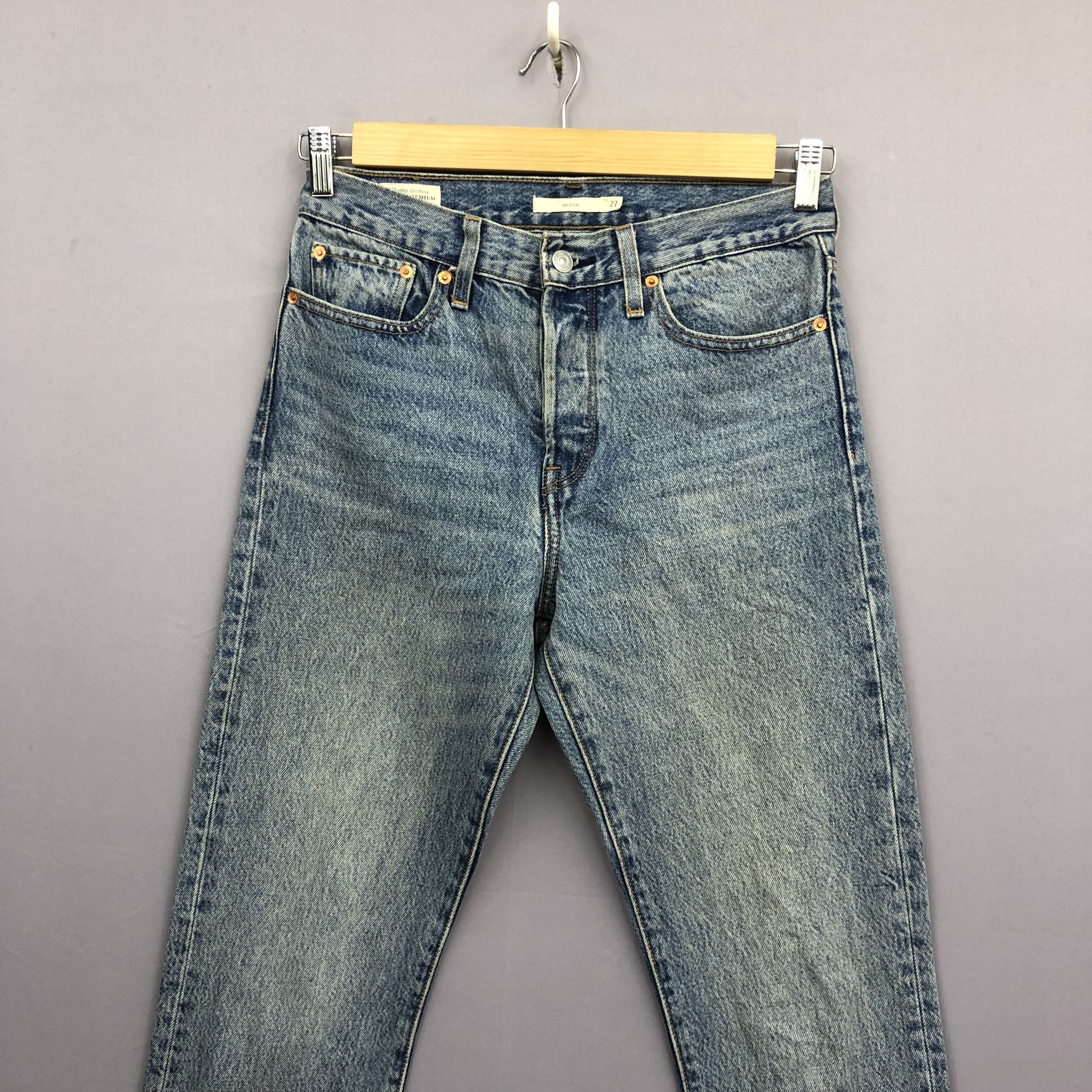 Levi's Vintage Levis 501 Sun Faded Jeans Levi's Light Wash Denim Size US 30 / EU 46 - 3 Thumbnail