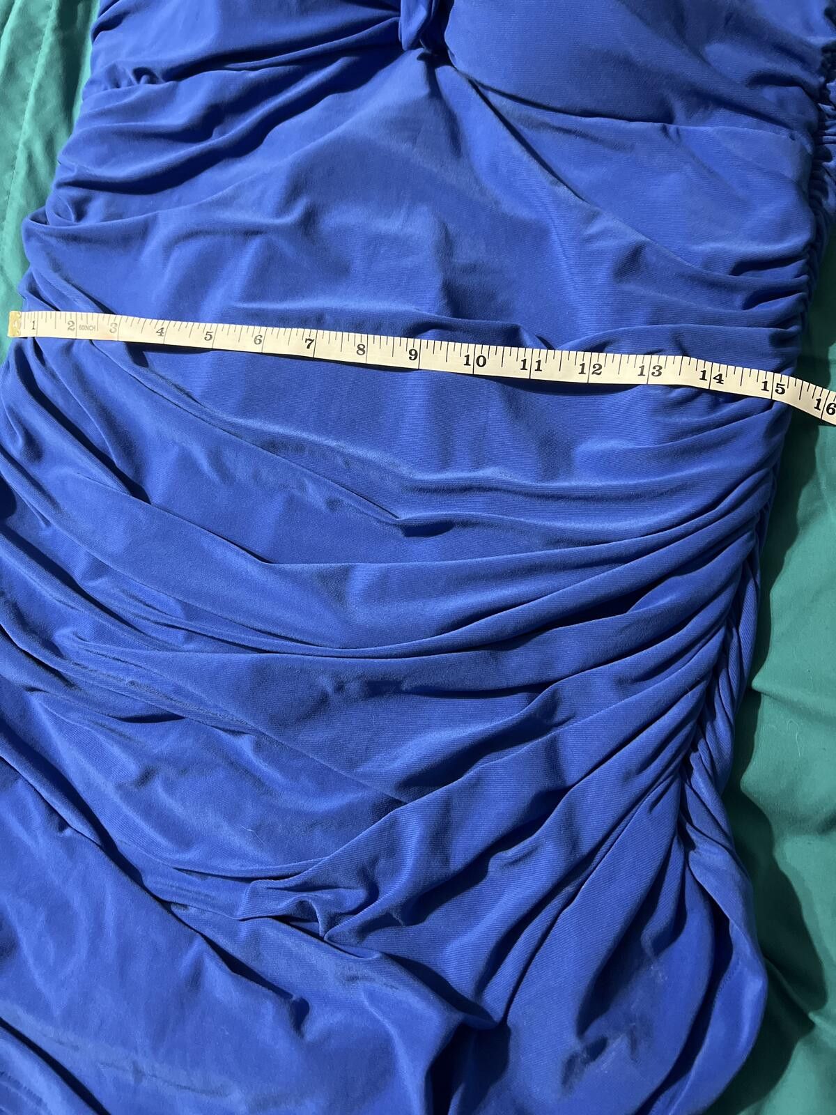 Other Magicsuit Blue Halter Ruched Swimdress 16 Size ONE SIZE - 5 Thumbnail