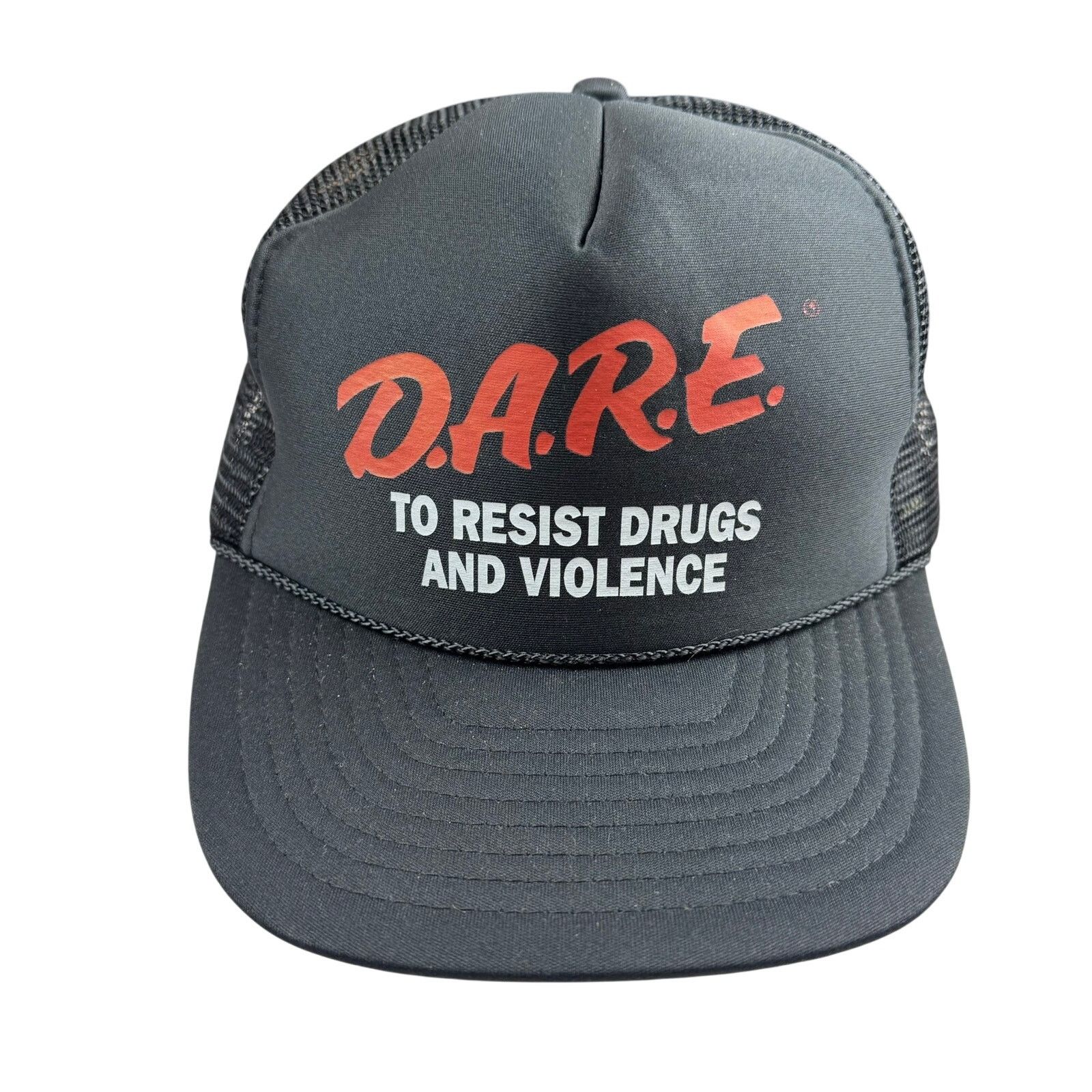 Other Vintage DARE Snapback Trucker Hat - 90s Size ONE SIZE - 1 Thumbnail