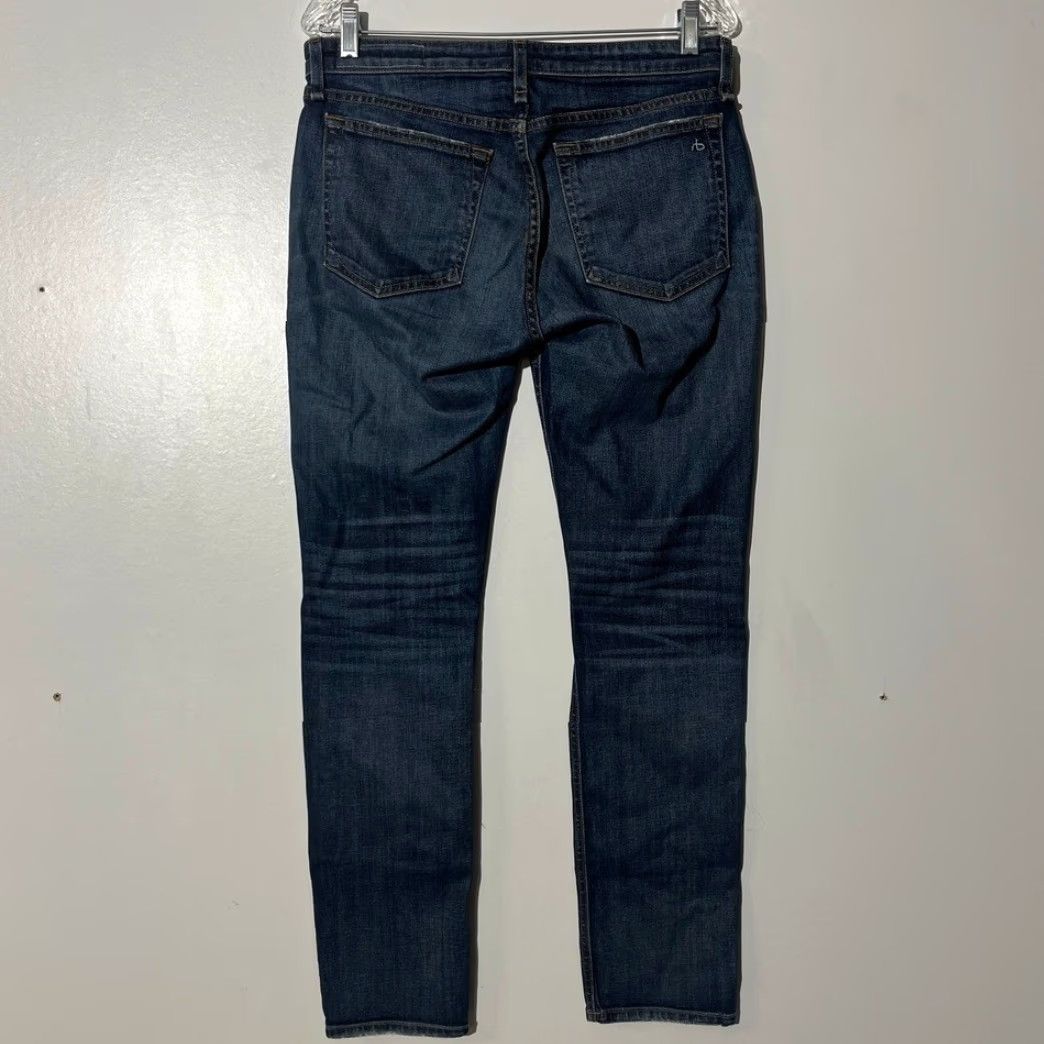 Rag & Bone Rag & Bone New York Low Rise Slim Boyfriend Jeans Blue Womens Size 27 Distressed Slim Fit 27 Womens Size 27" / US 4 / IT 40 - 4 Thumbnail