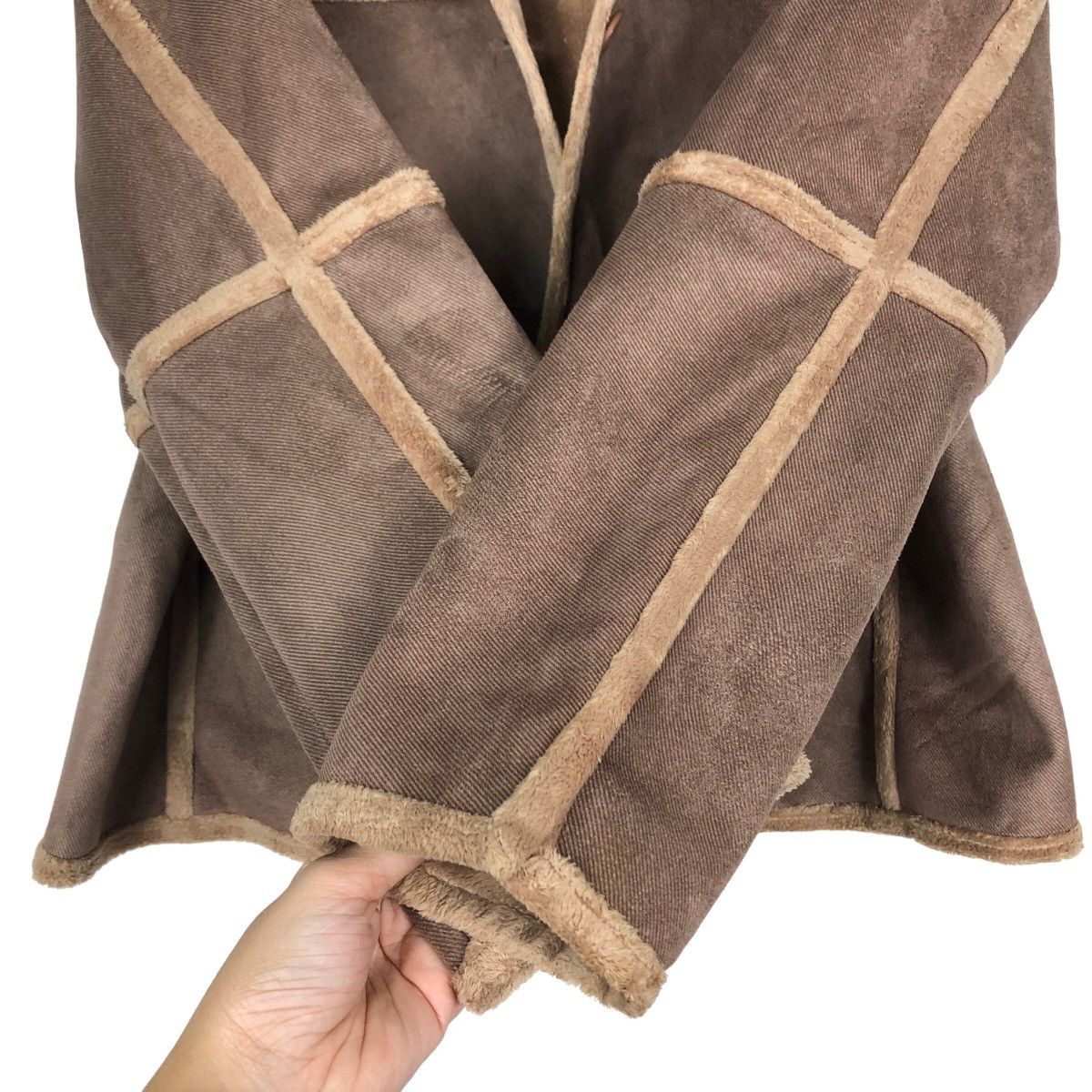 Japanese Brand 🔥90’s Shearling Mink Fur Jacket Issey Miyake Japan Design Size US L / EU 52-54 / 3 - 11 Thumbnail