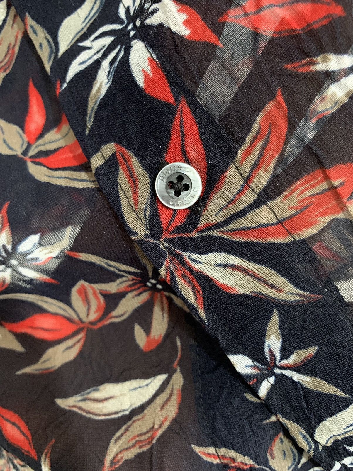 🔥Rare🔥 Pierre balmain floral hawaiian shirt