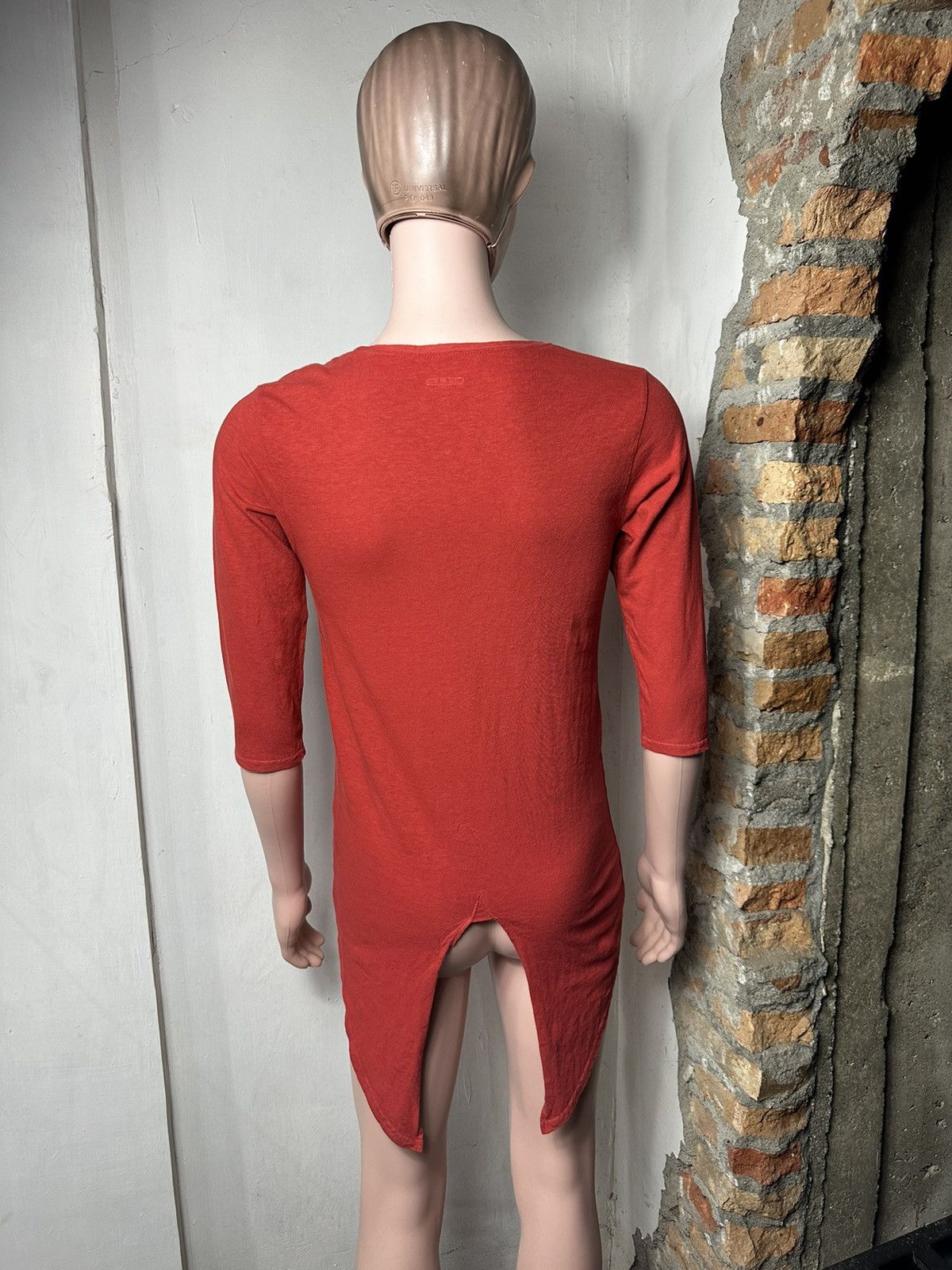 Japanese Brand × Kapital Rare!!! Kapital Asymmetric Punk Style Tshirt 3/4 Sleeve Size US XS / EU 42 / 0 - 15 Thumbnail