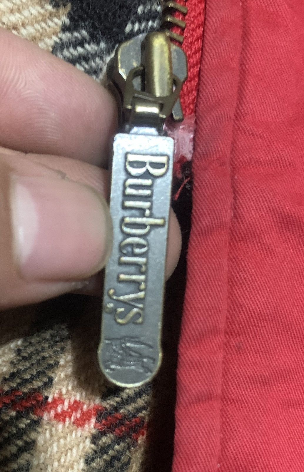 Burberry Vintage Burberrys Nova Check Long Jacket Distressed Size US L / EU 52-54 / 3 - 11 Thumbnail