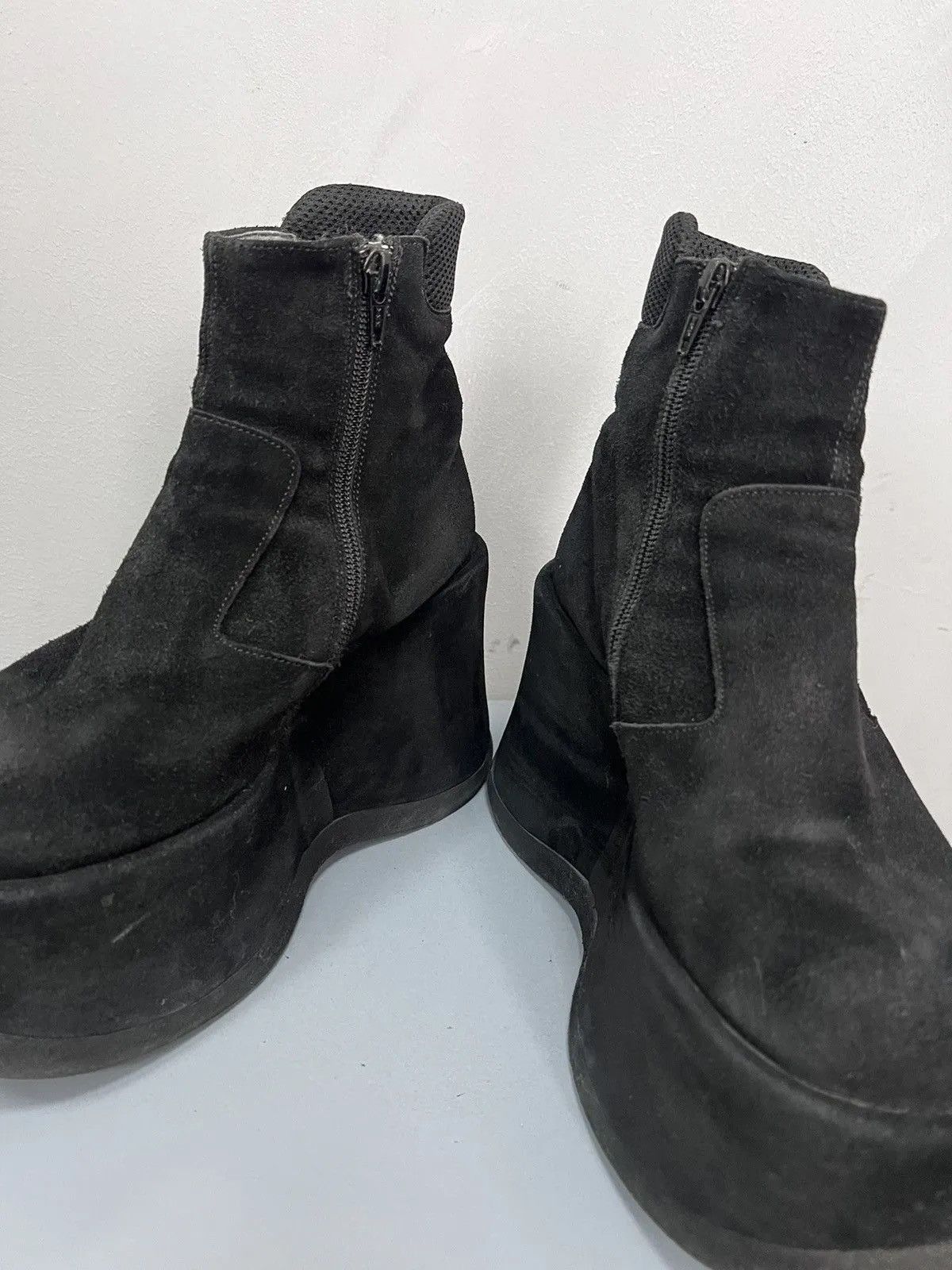 New Rock Suede leather opium punk y2k new rock style boots platform Size US 6 / IT 36 - 4 Thumbnail