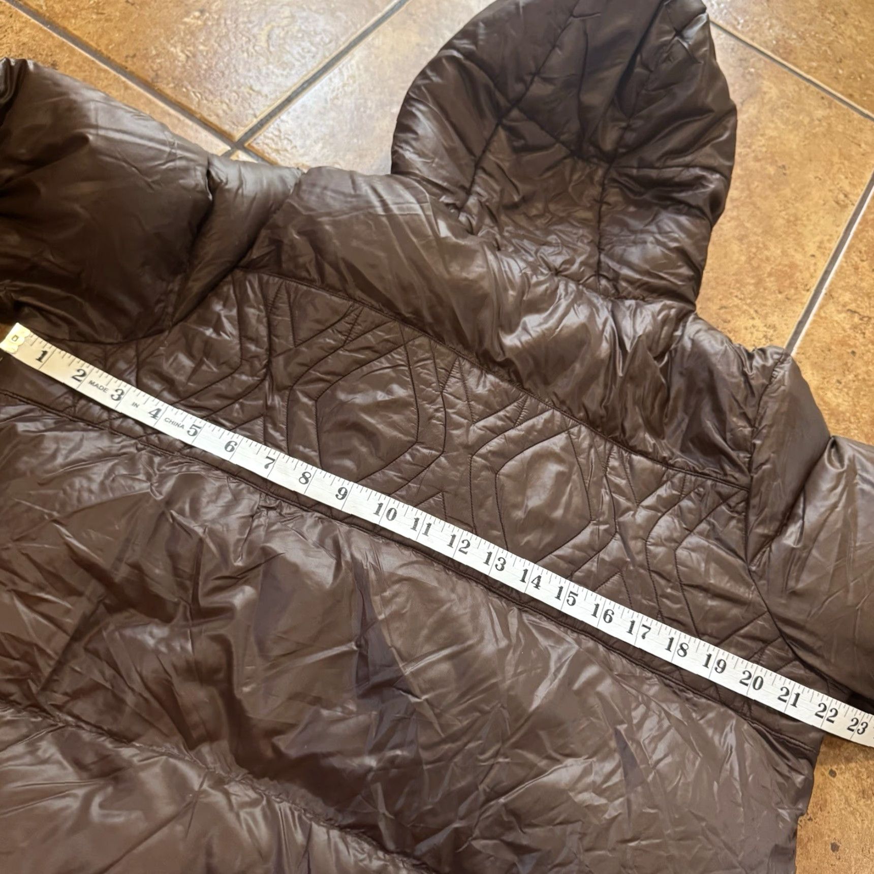 Nike ACG Nike ACG Goose Down Puffer Jacket Women’s XL Brown Zip Hooded Seasonal Outdoor Minimalist 550 Fill Size XL / US 12-14 / IT 48-50 - 7 Thumbnail
