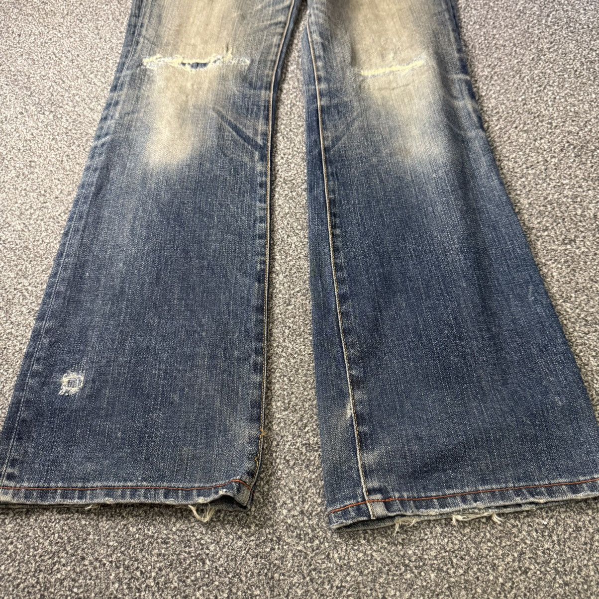 Levi's 🔥🇯🇵 Vintage Distressed 06 Levis 517 Flared Denim Boot Cut Size US 32 / EU 48 - 5 Thumbnail