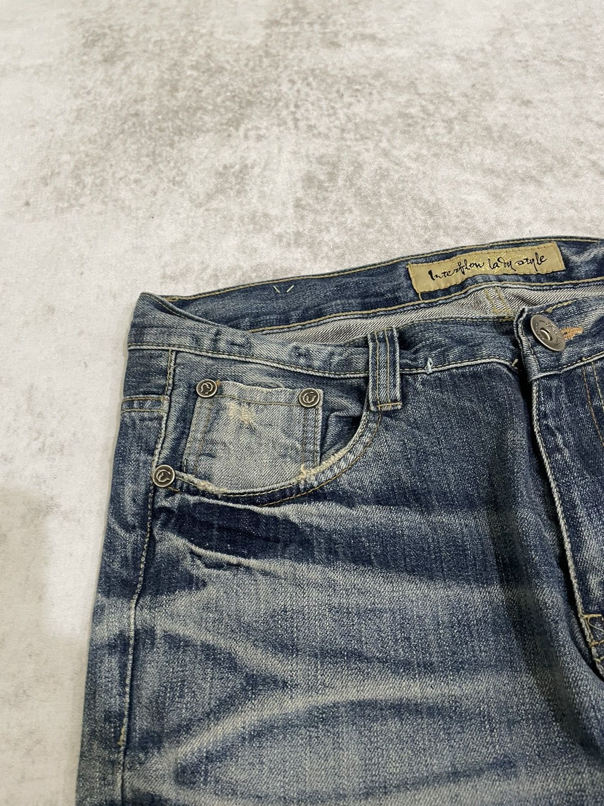 Kapital interflom japan Loose Fot Acid Wash denim Size US 34 / EU 50 - 4 Thumbnail