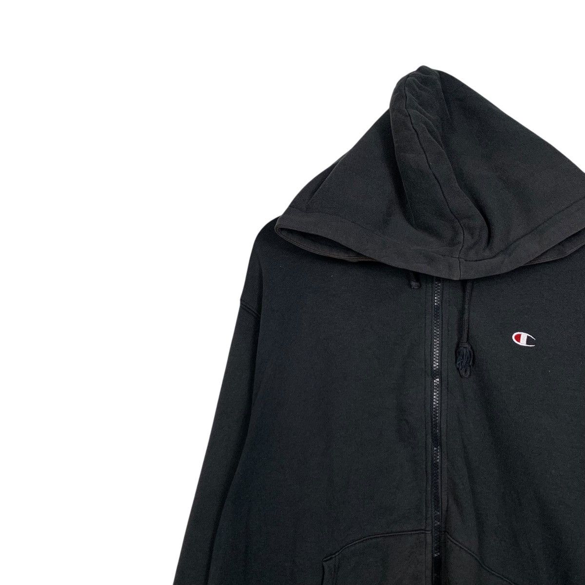 Champion CHAMPION Sun Burn Black Zipper Hoodies Sweatshirt #1726-C76 Size US L / EU 52-54 / 3 - 6 Thumbnail