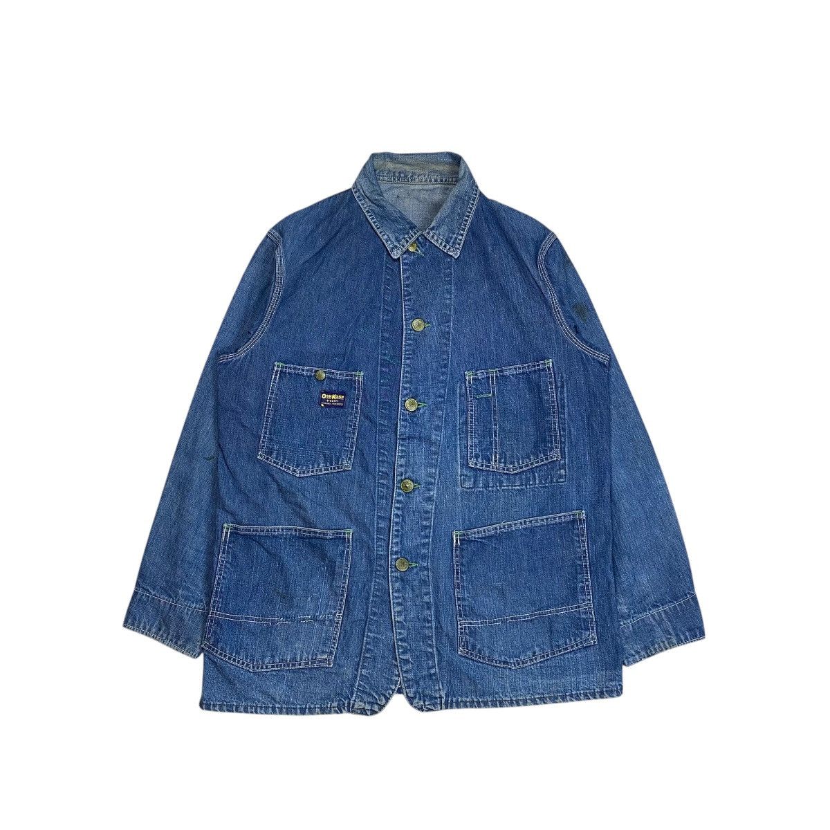 70s〜 oshkosh denim jacket workjacket Vintage 1960's OshKosh Denim