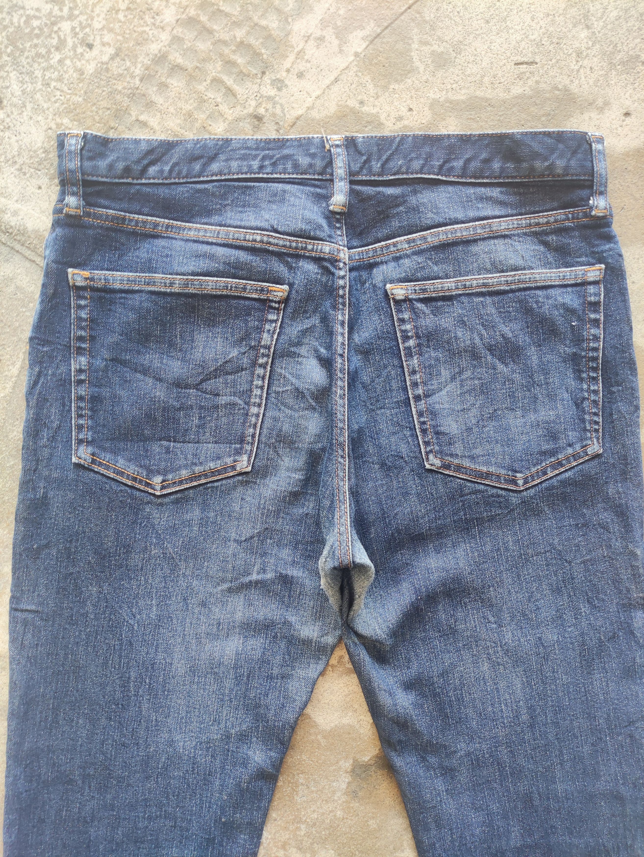 GU Vintage GU Brand Slim Fit Denim Faded Pants Size US 34 / EU 50 - 10 Thumbnail