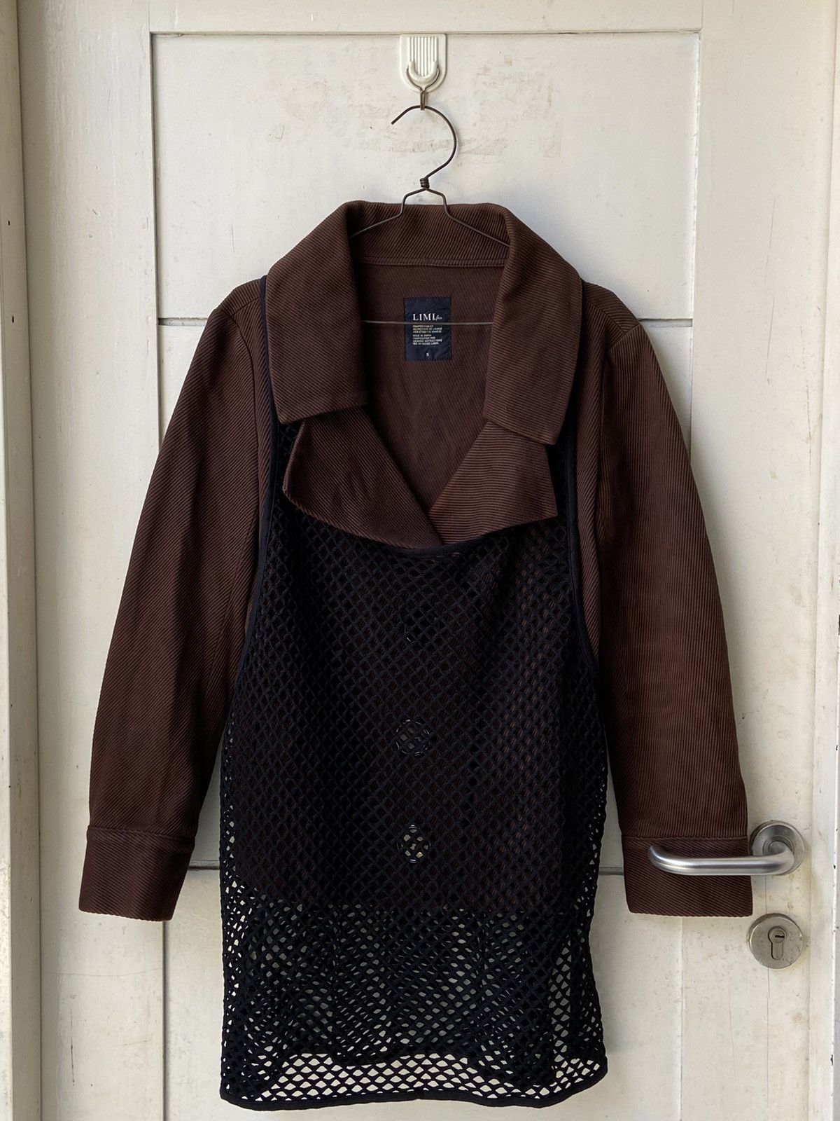 Yohji Yamamoto LIMI FEU Brown Blazer Vest Size US S / EU 44-46 / 1 - 1 Preview