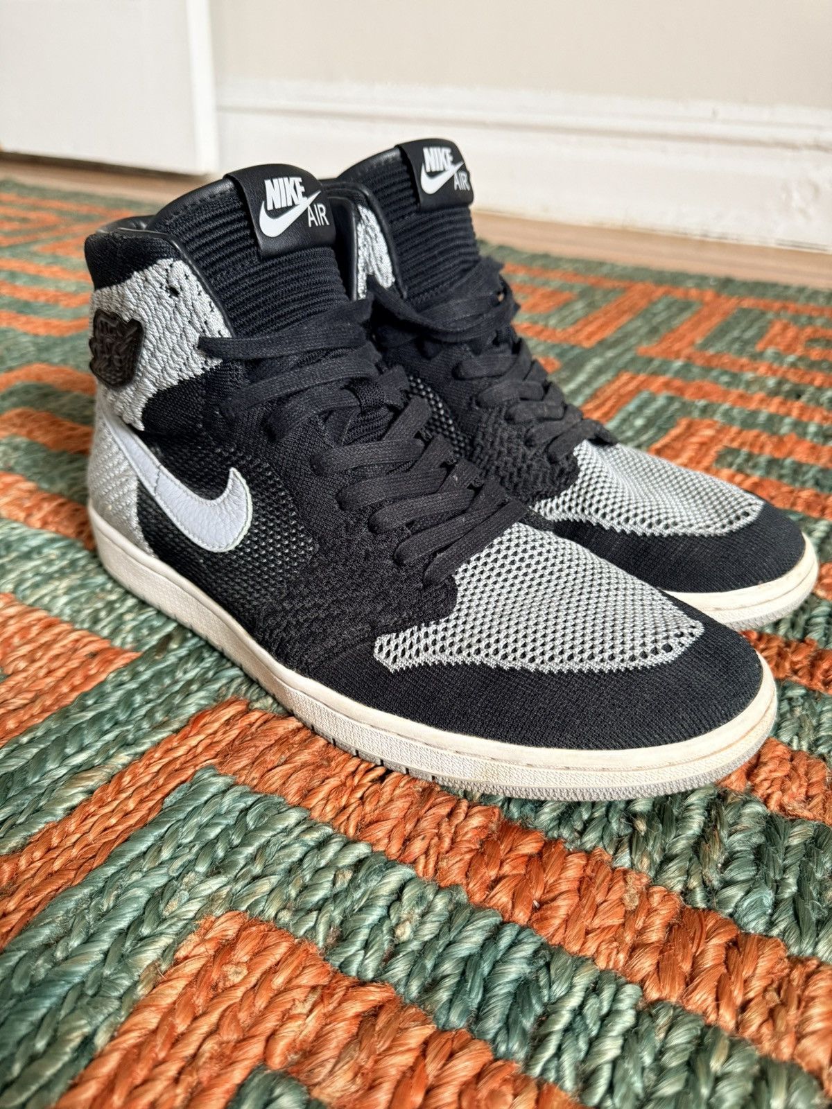 Nike Nike Jordan 1 Shadow Flyknit, size 12 Size US 12 / EU 45 - 1 Thumbnail
