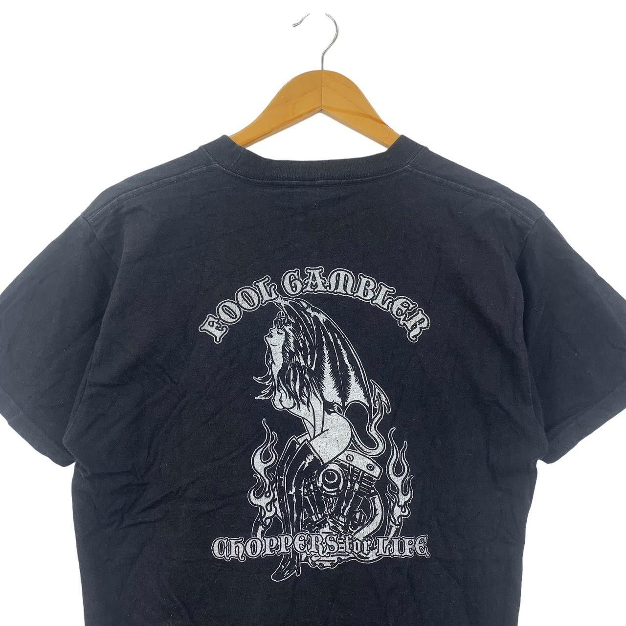 Other CHOPPERS FOR LIFE Motorcycle Fool Gambler Tee Shirt Size US M / EU 48-50 / 2 - 4 Thumbnail