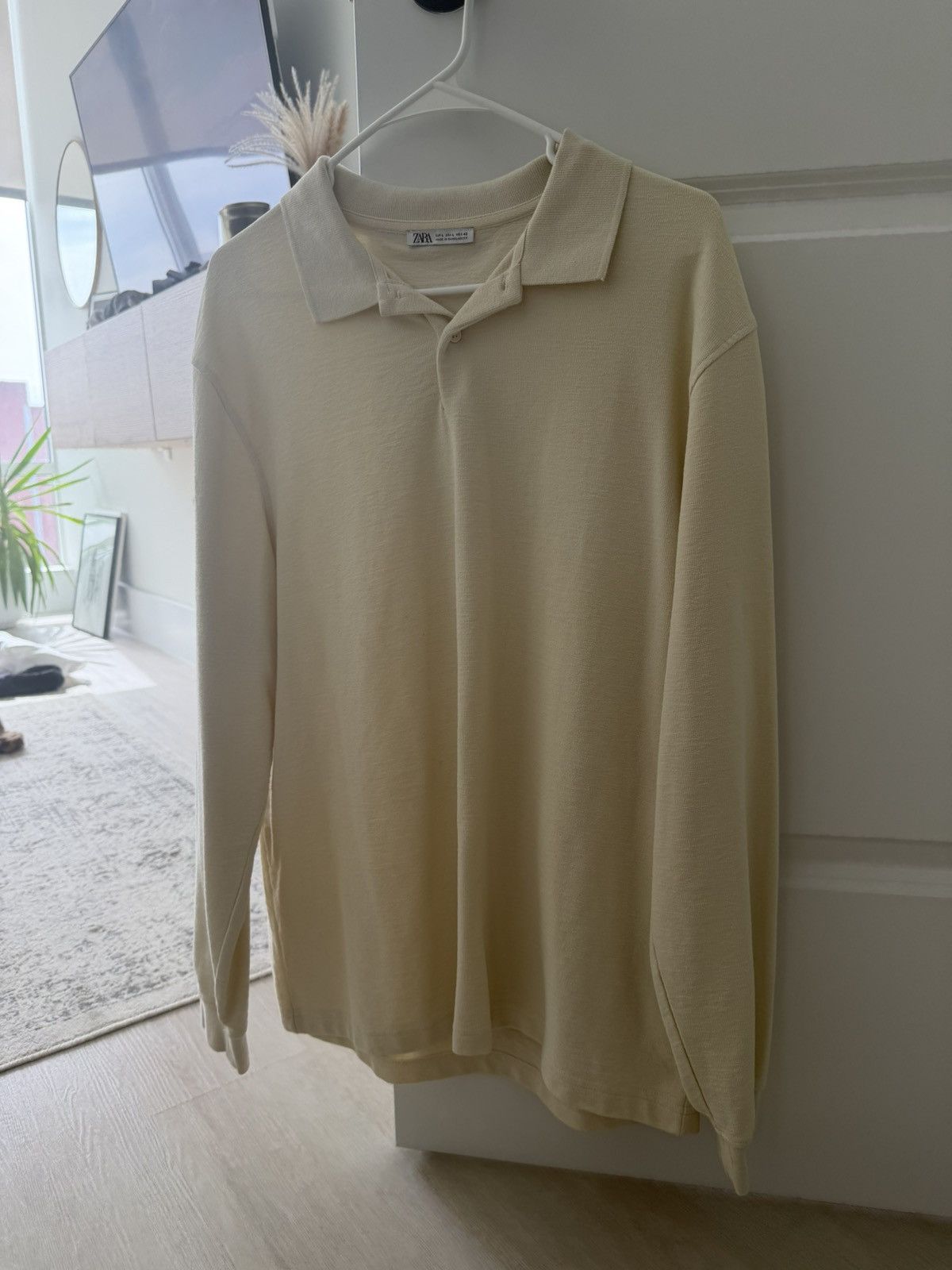 Zara Long Sleeve Polo