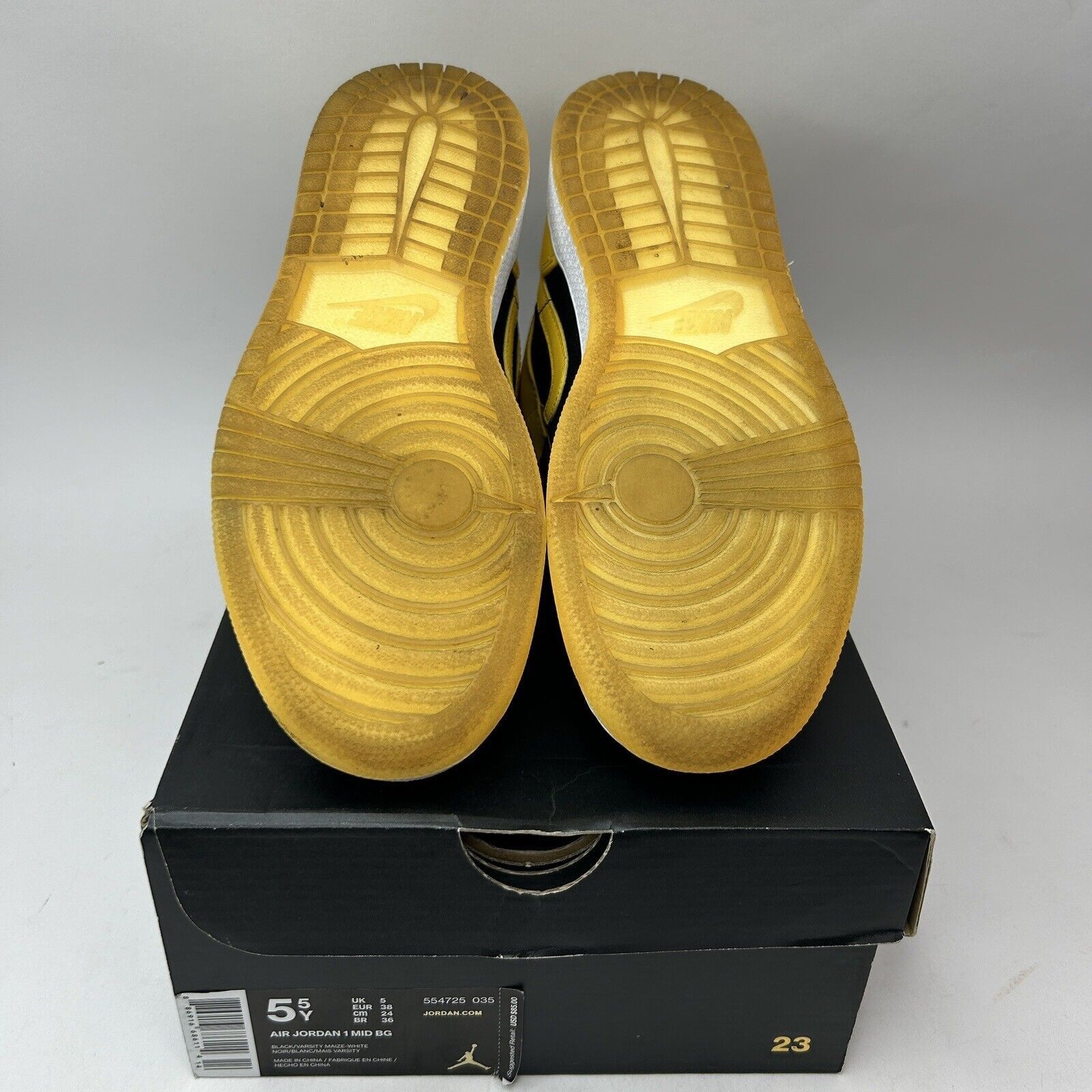 Nike Nike Air Jordan 1 Retro Mid BG “New Love” 2017 orn Size US 7 / EU 40 - 7 Thumbnail
