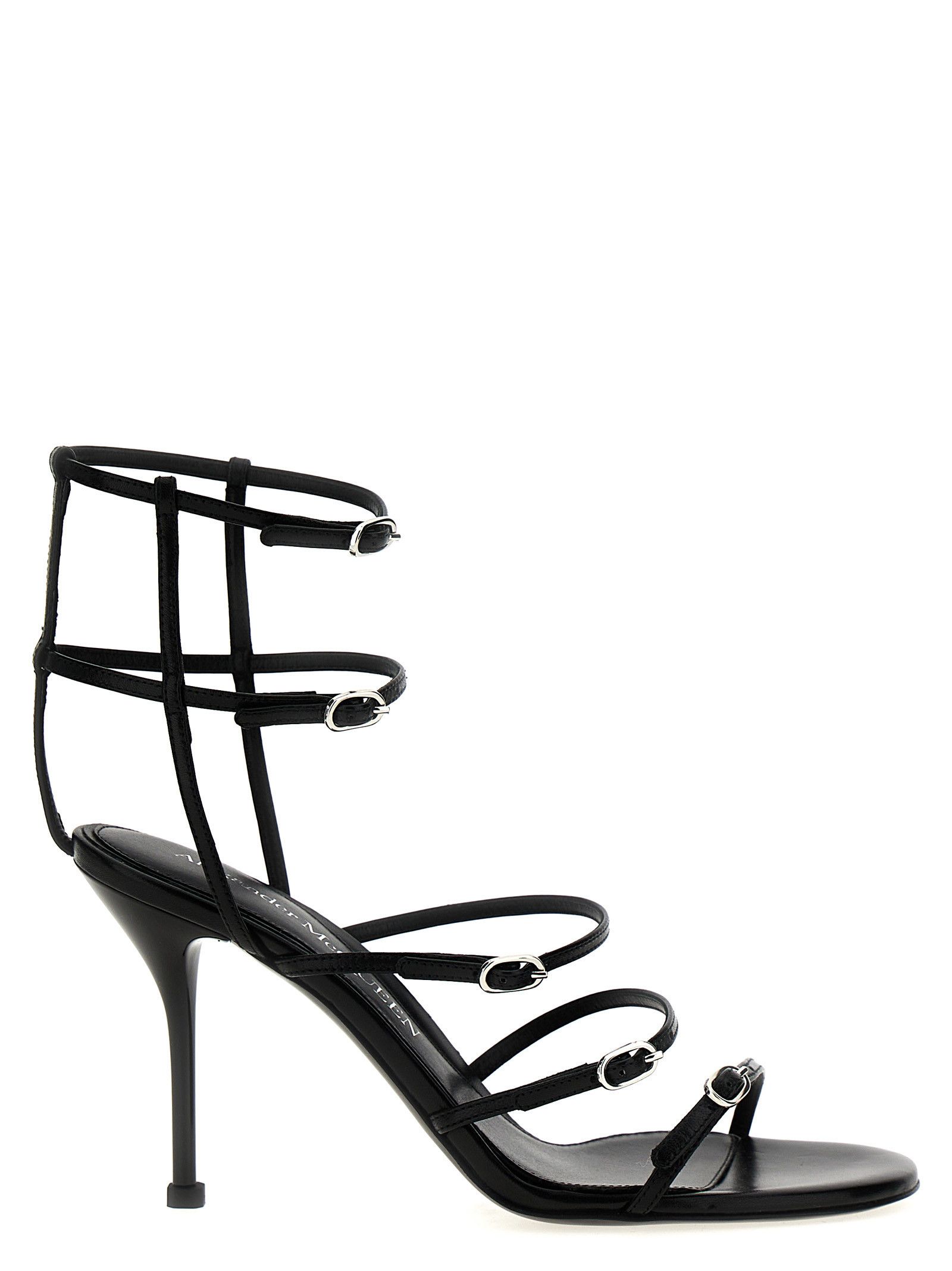 Alexander McQueen Strap Leather Sandals Size US 6 / IT 36 - 1 Thumbnail