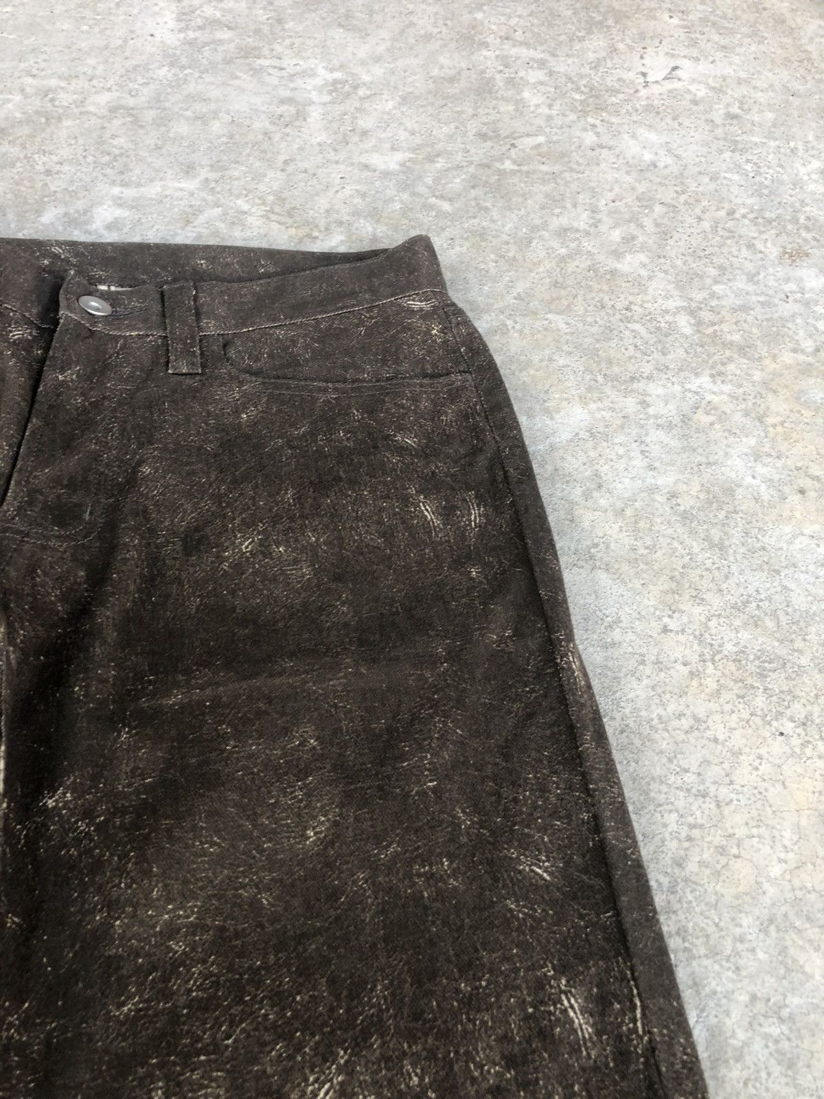 If Six Was Nine Nicole Club Flared Jeans Distressed Denim Size US 29 - 14 Thumbnail