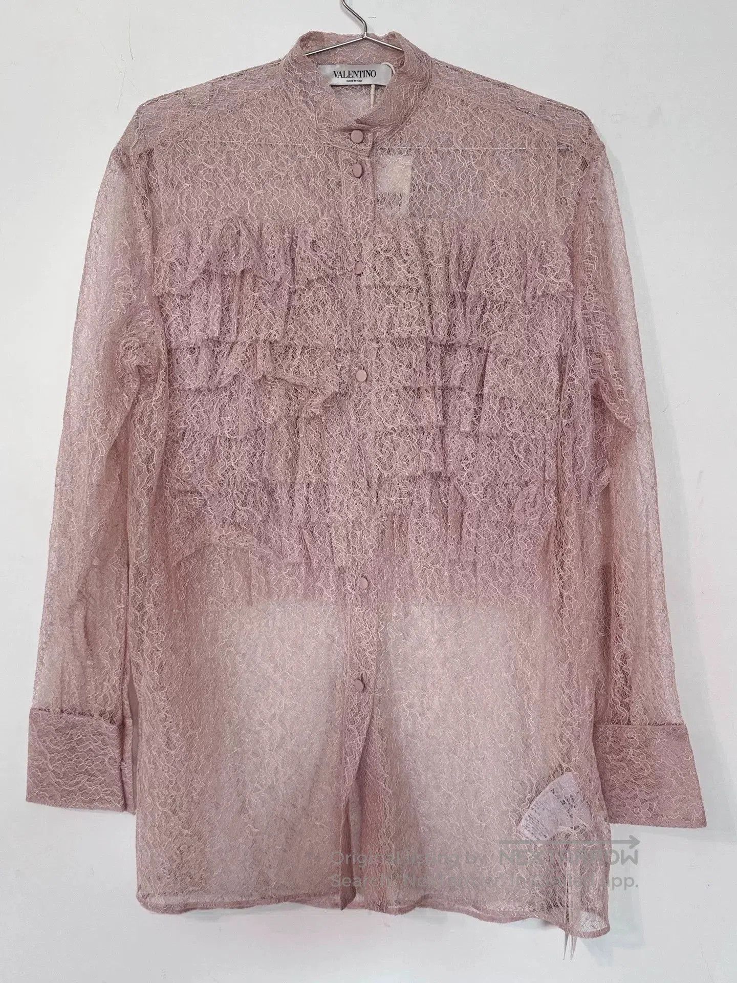 Valentino Valentino Pink Lace Long. Size S / US 4 / IT 40 - 1 Thumbnail