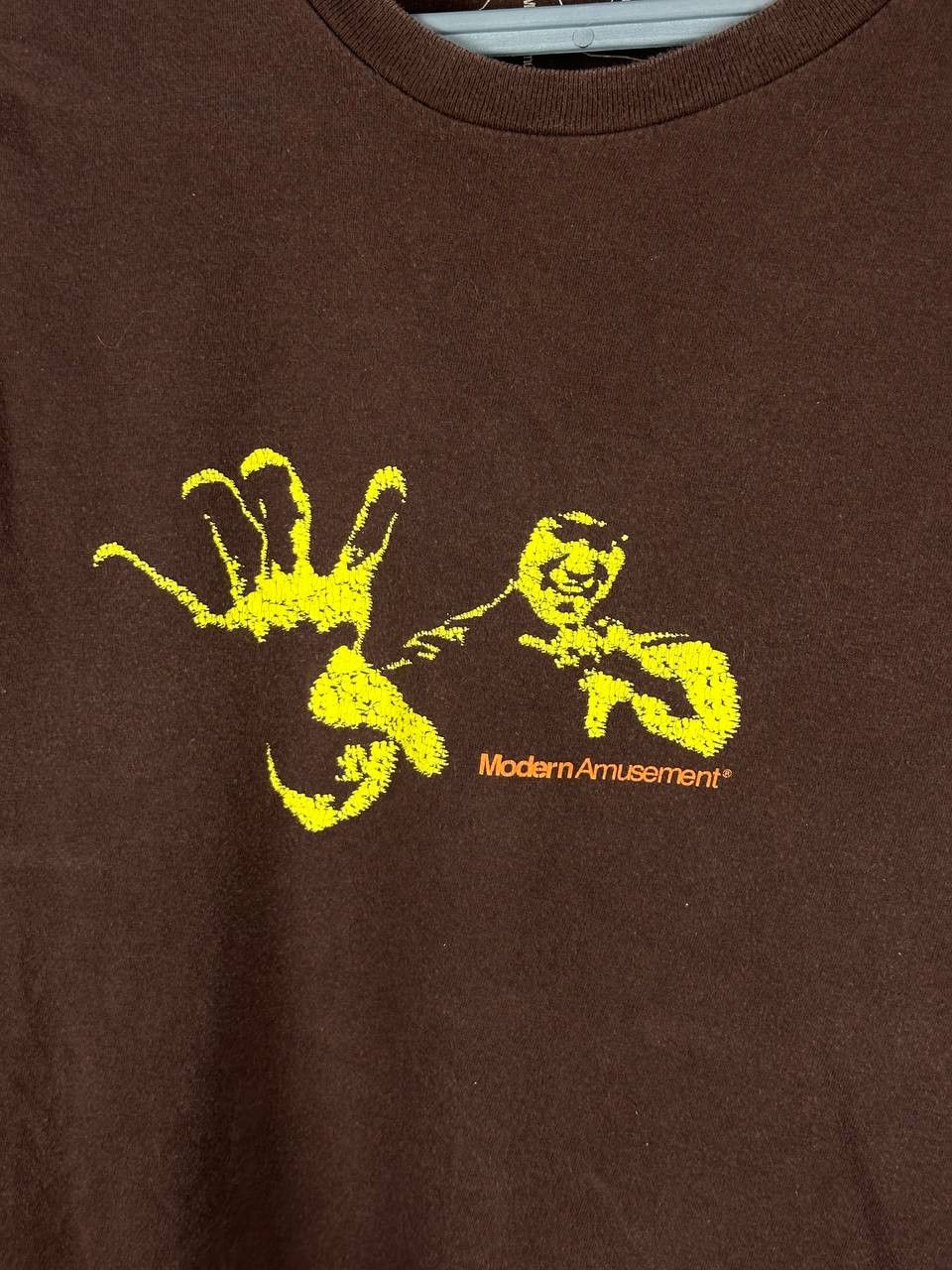 Japanese Brand × Modern Amusement × Vintage Vintage Modern Amusement Brown Bruce Lee T Shirt Size US S / EU 44-46 / 1 - 4 Thumbnail