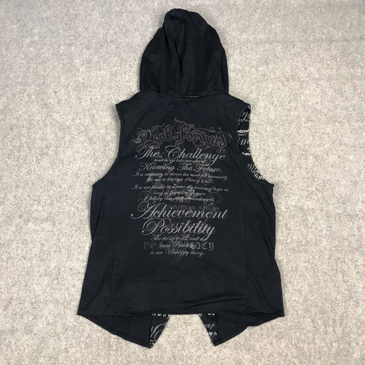 Japanese Brand × Vintage MILD LIFE VEST HOODIES PUNK STYLE Size US S / EU 44-46 / 1 - 6 Thumbnail