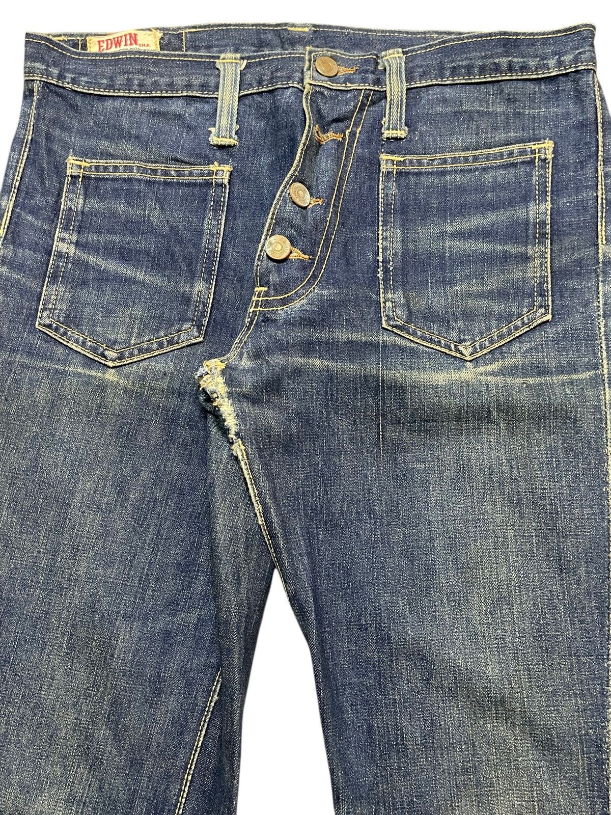 Edwin Vintage 70s Edwin 359 Bush Pants Spiral Bootcut Bell Bottom Size US 31 - 4 Thumbnail