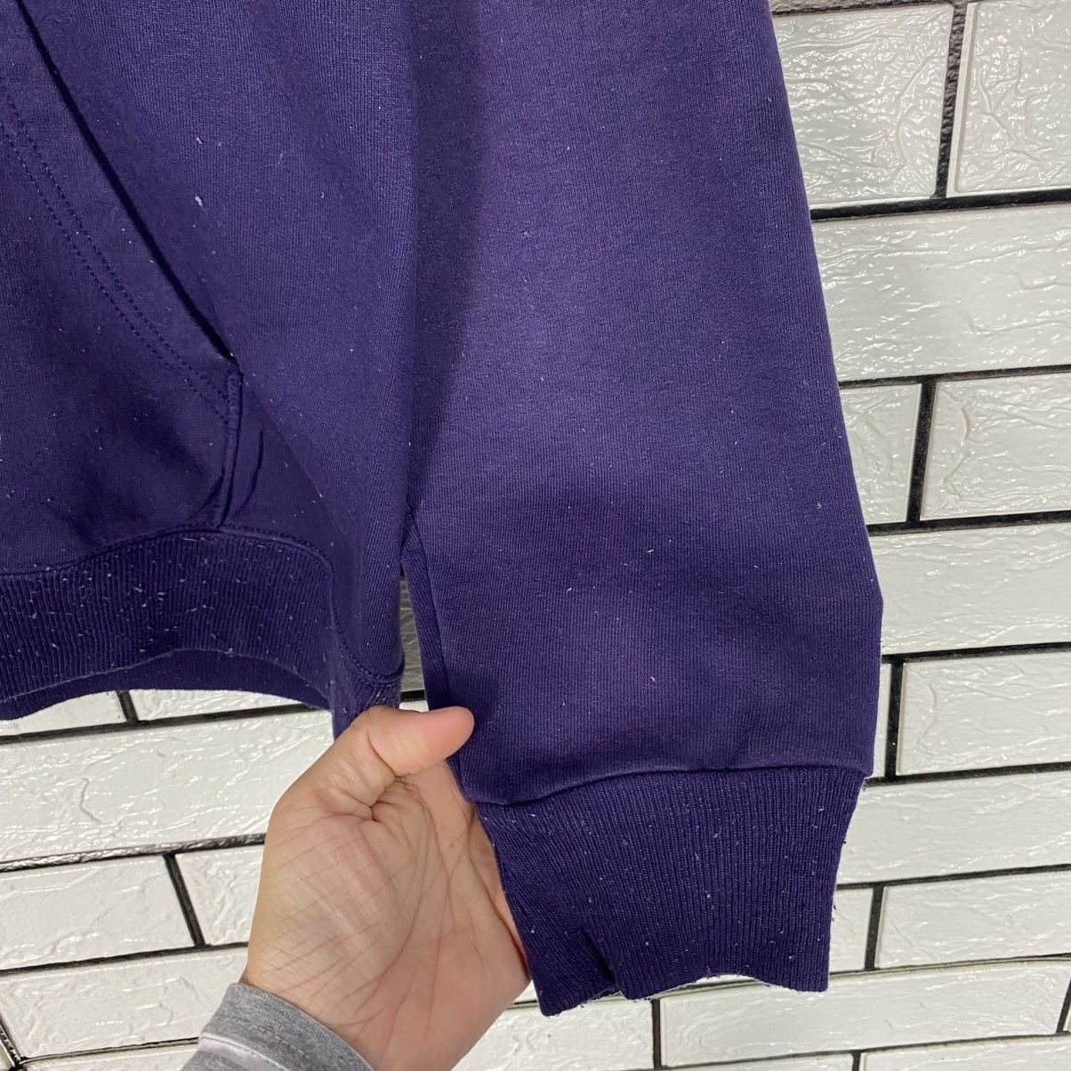 Japanese Brand Vintage Hoodie Champion JMU Big Logo Embroidery Size US M / EU 48-50 / 2 - 14 Thumbnail