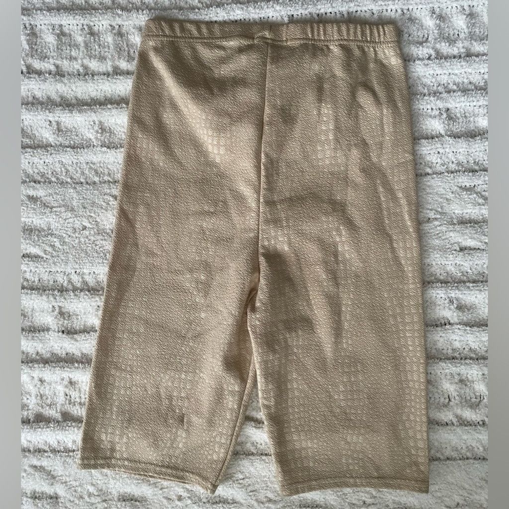 PrettyLittleThing PrettyLittleThing Tan Stone Croc Print Cycle Shorts Size 8 Size 30" / US 8 / IT 44 - 10 Thumbnail