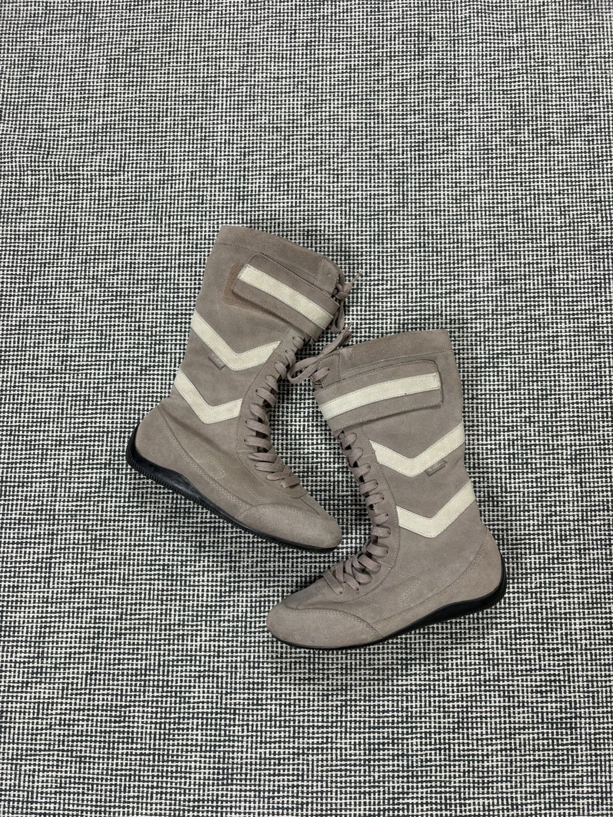 Vintage moto boots boxing style bjorn borg rare y2k fashion
