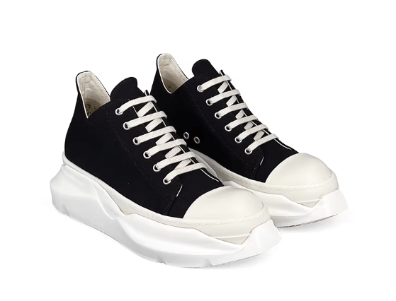 Rick Owens Drkshdw RO Drkshdw Men's Canvas Thick Sole Low Shoes Size US 8 / EU 41 - 6 Thumbnail