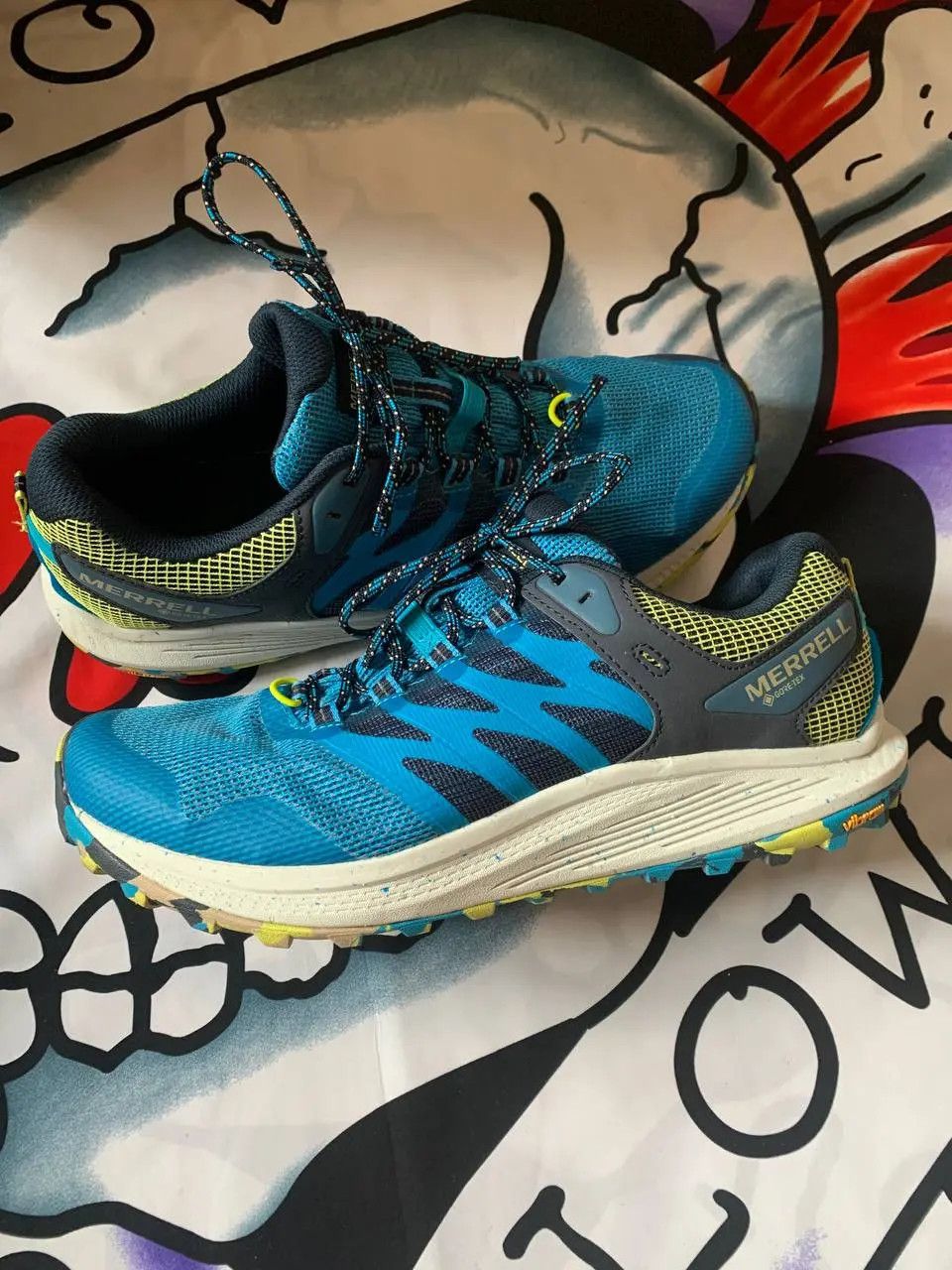 Merrell Merrell Nova 3 GTX Gore-Tex trainers in blue Size 10.5US Size US 10.5 / EU 43-44 - 1 Thumbnail