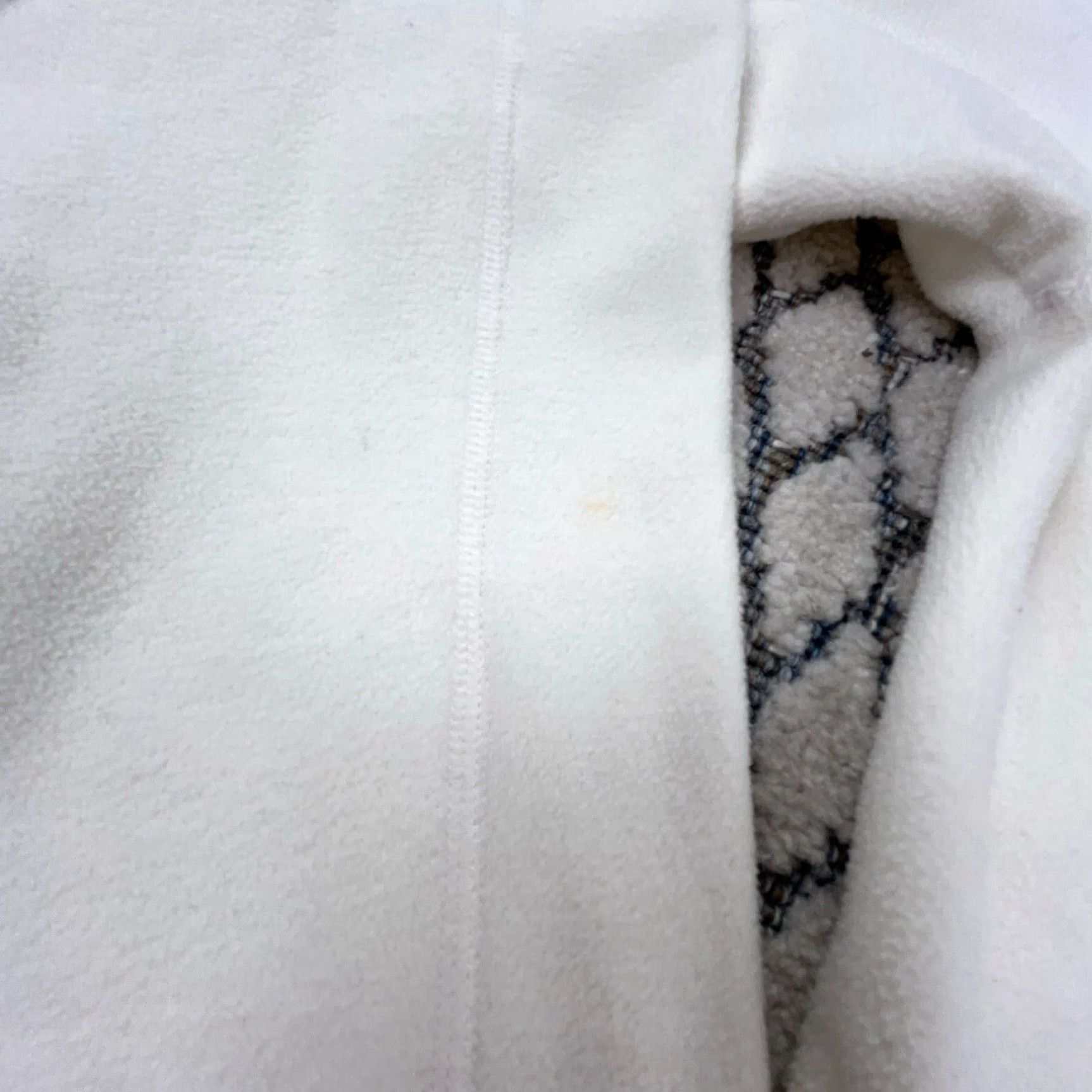 Nike Nike ACG Sweatshirt Women Large White Fleece Pullover Hoodie Casual Winter Spring Fall Sports Size L / US 10 / IT 46 - 7 Thumbnail