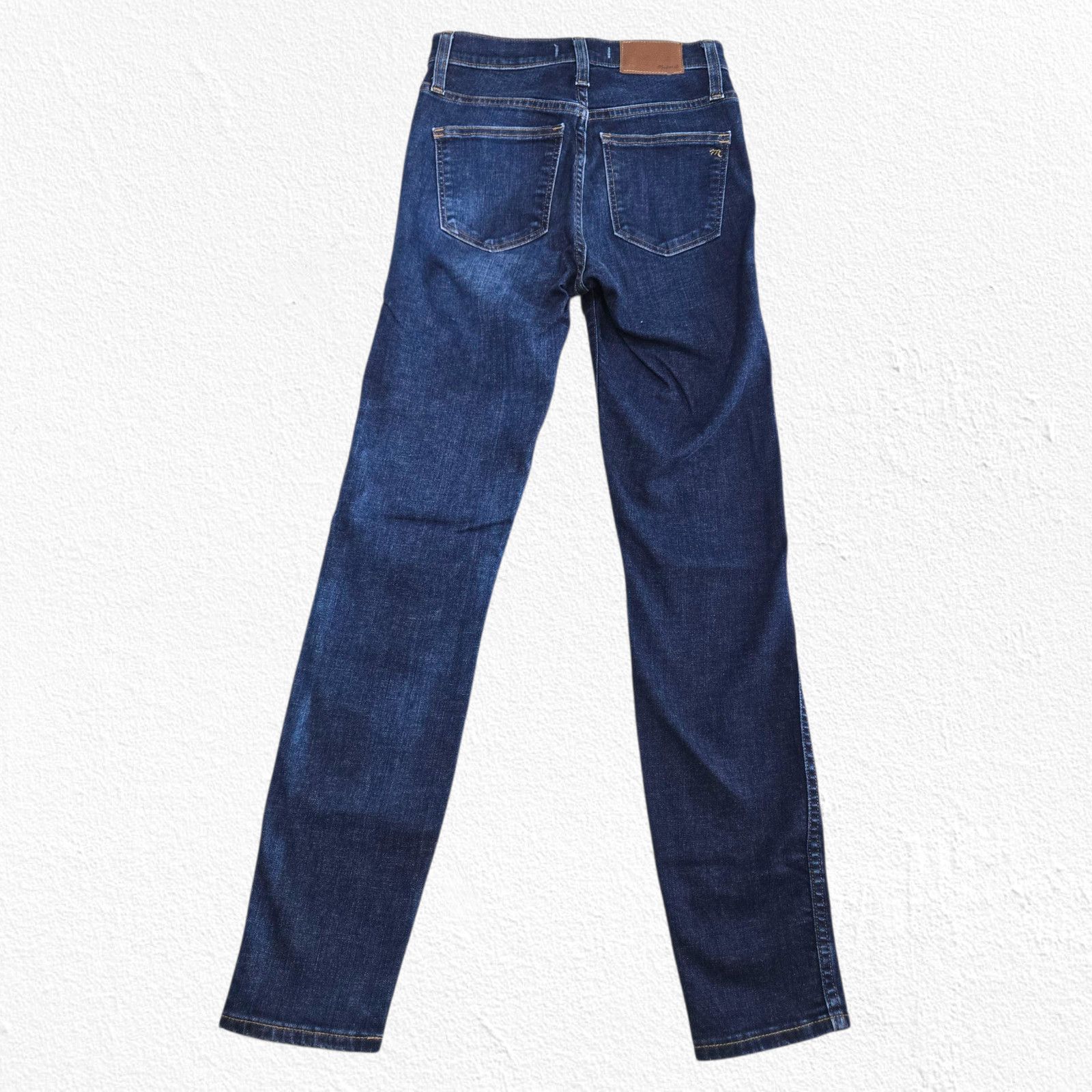 Madewell Madewell Dark Wash 10" High-Rise Skinny Jeans Size 24 Size 24" / US 00 / IT 34 - 9 Thumbnail