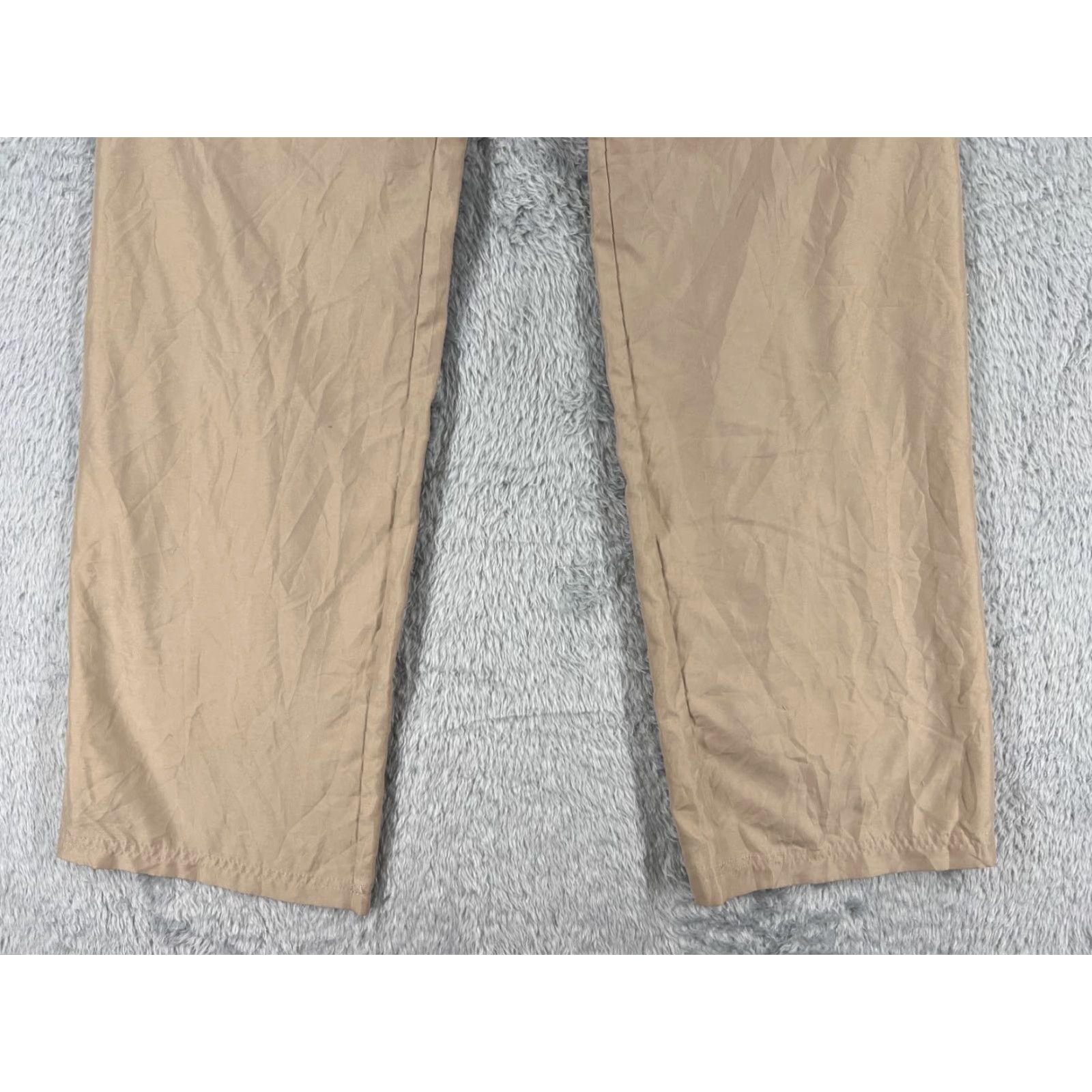 Vintage Balance Outdoor Pants Womens Medium Beige Convertible Cargo 100% Polyester Hike Size 32" / US 10 / IT 46 - 2 Thumbnail
