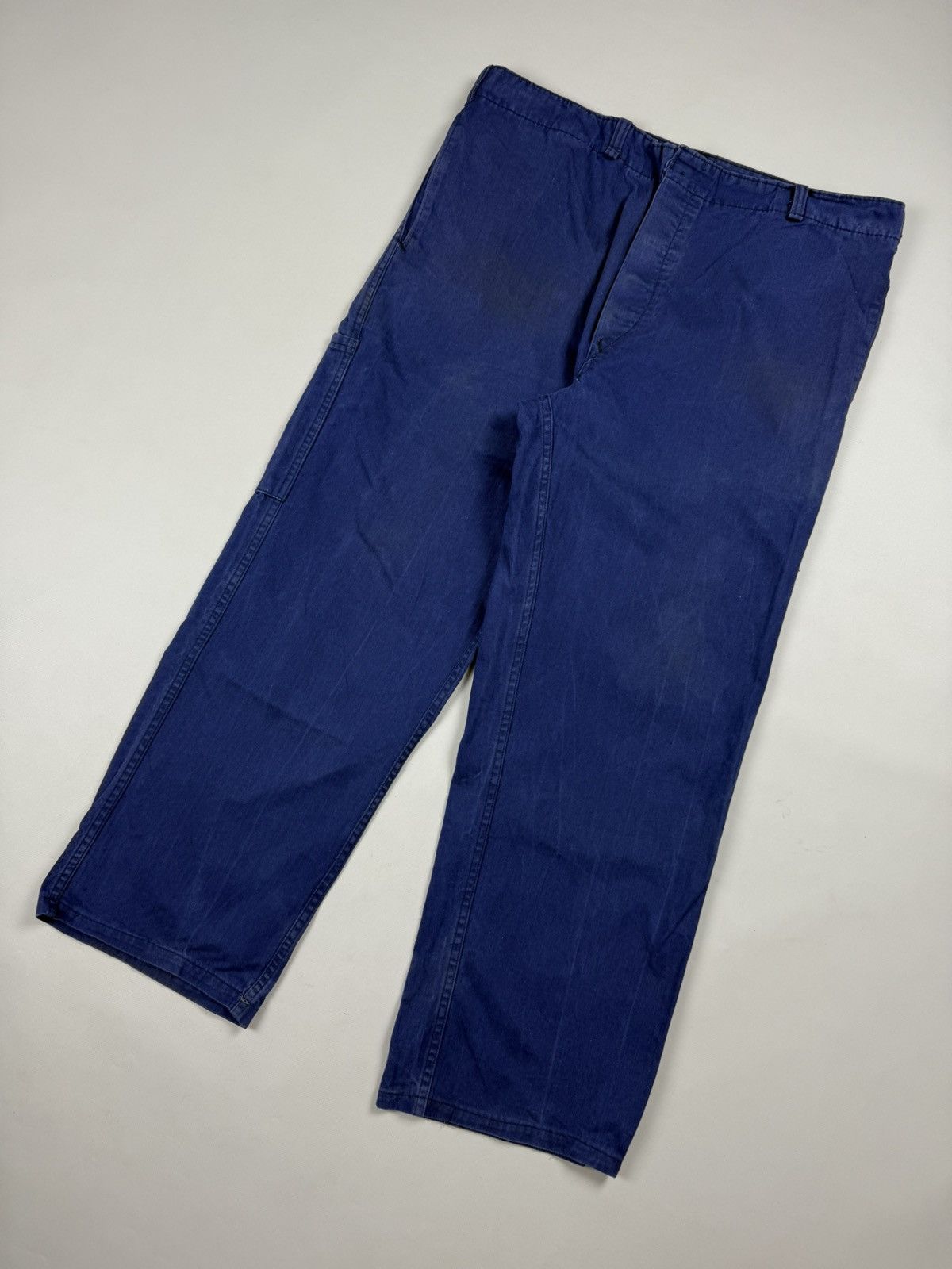 Le Laboureur Vintage French Workwear Carpenter Sanforize Pants Trousers Size US 40 / EU 56 - 4 Thumbnail