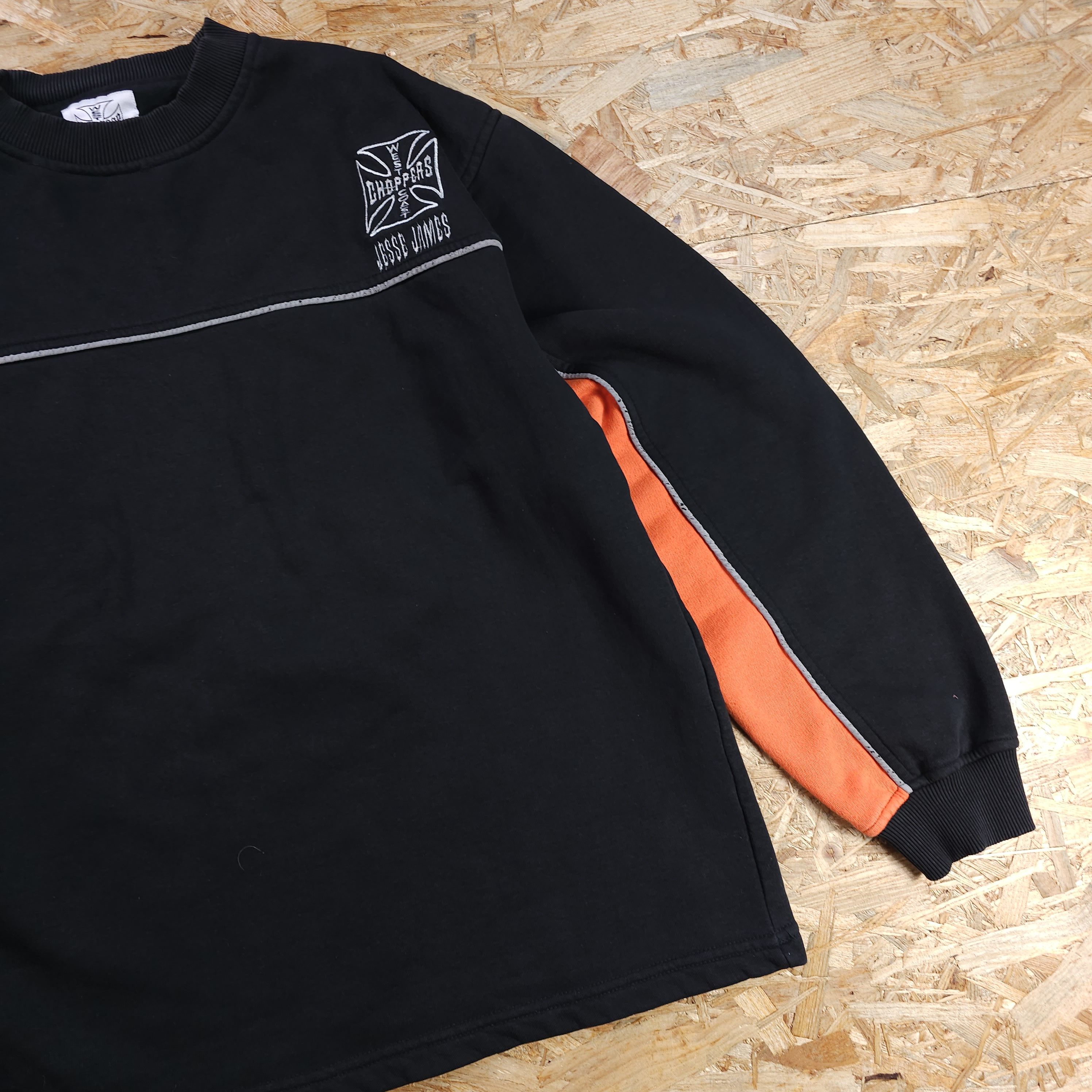 Japanese Brand West Coast Choppers Jesse James Vintage Sweatshirt Crewneck Size US L / EU 52-54 / 3 - 6 Thumbnail