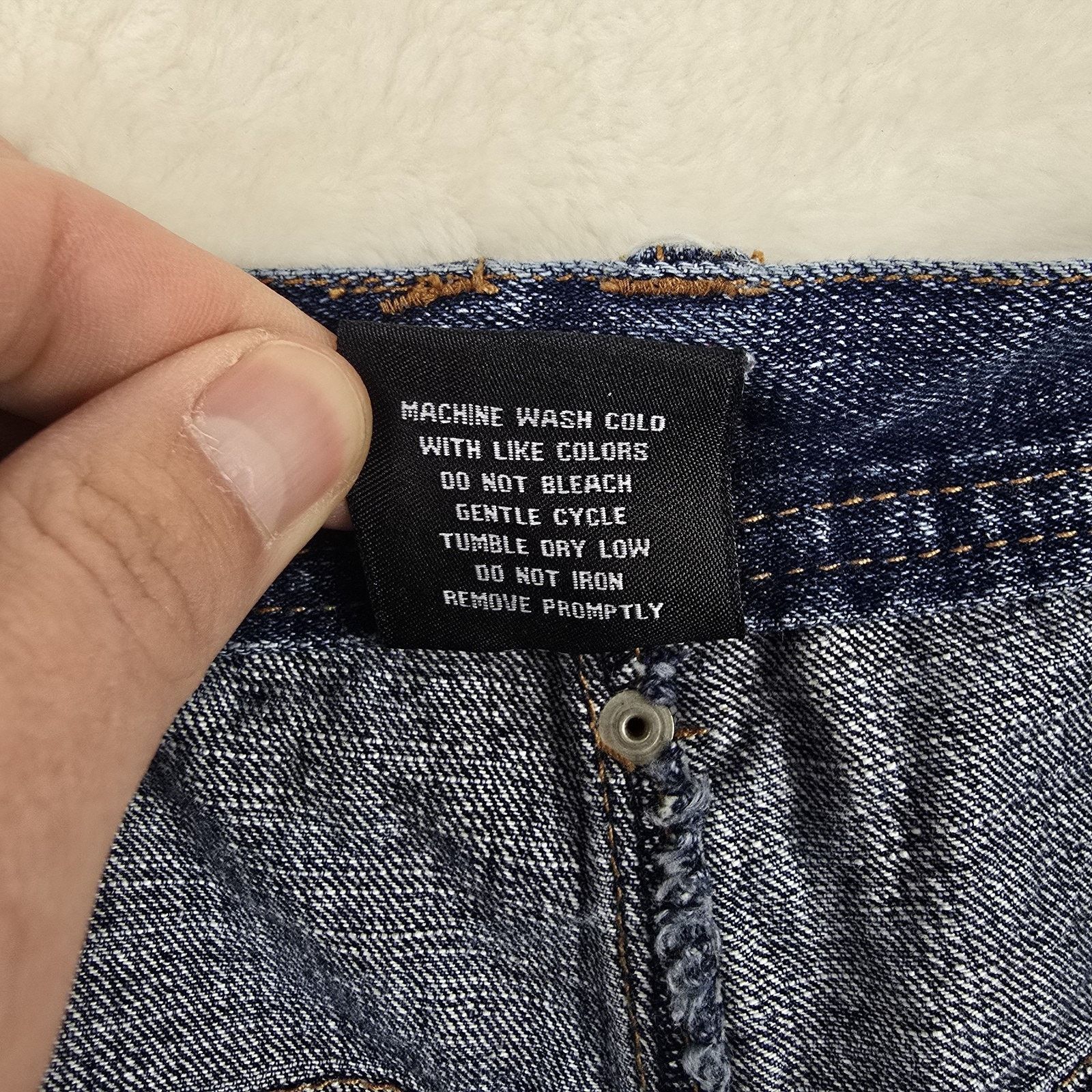 Makaveli Vintage Makeveli Embroidered Jeans 40 39x31 Baggy Skater Y2K Size US 40 / EU 56 - 9 Thumbnail