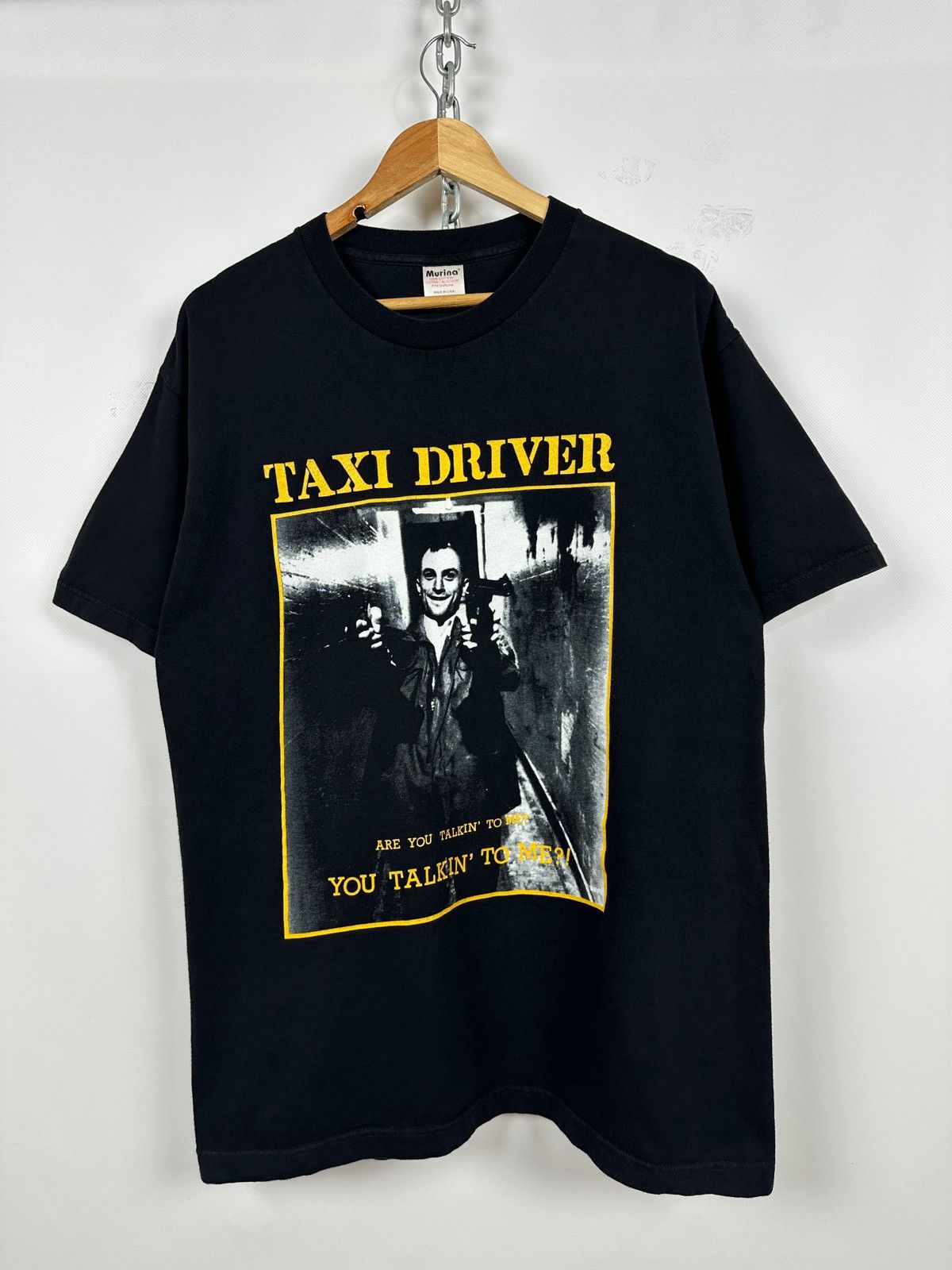 Vintage Vintage Taxi Driver Robert De Niro Promo Movie T-Shirt Size US L / EU 52-54 / 3 - 1 Thumbnail