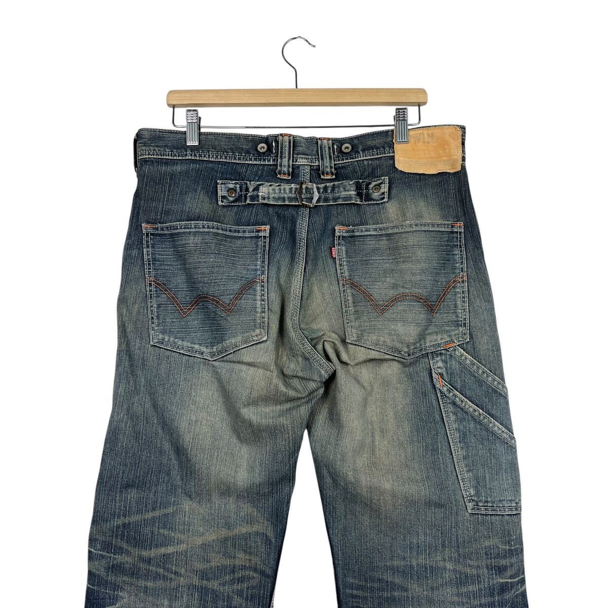 Edwin Vintage Edwin Lot 405 Distressed Denim Jeans Size US 34 / EU 50 - 9 Thumbnail