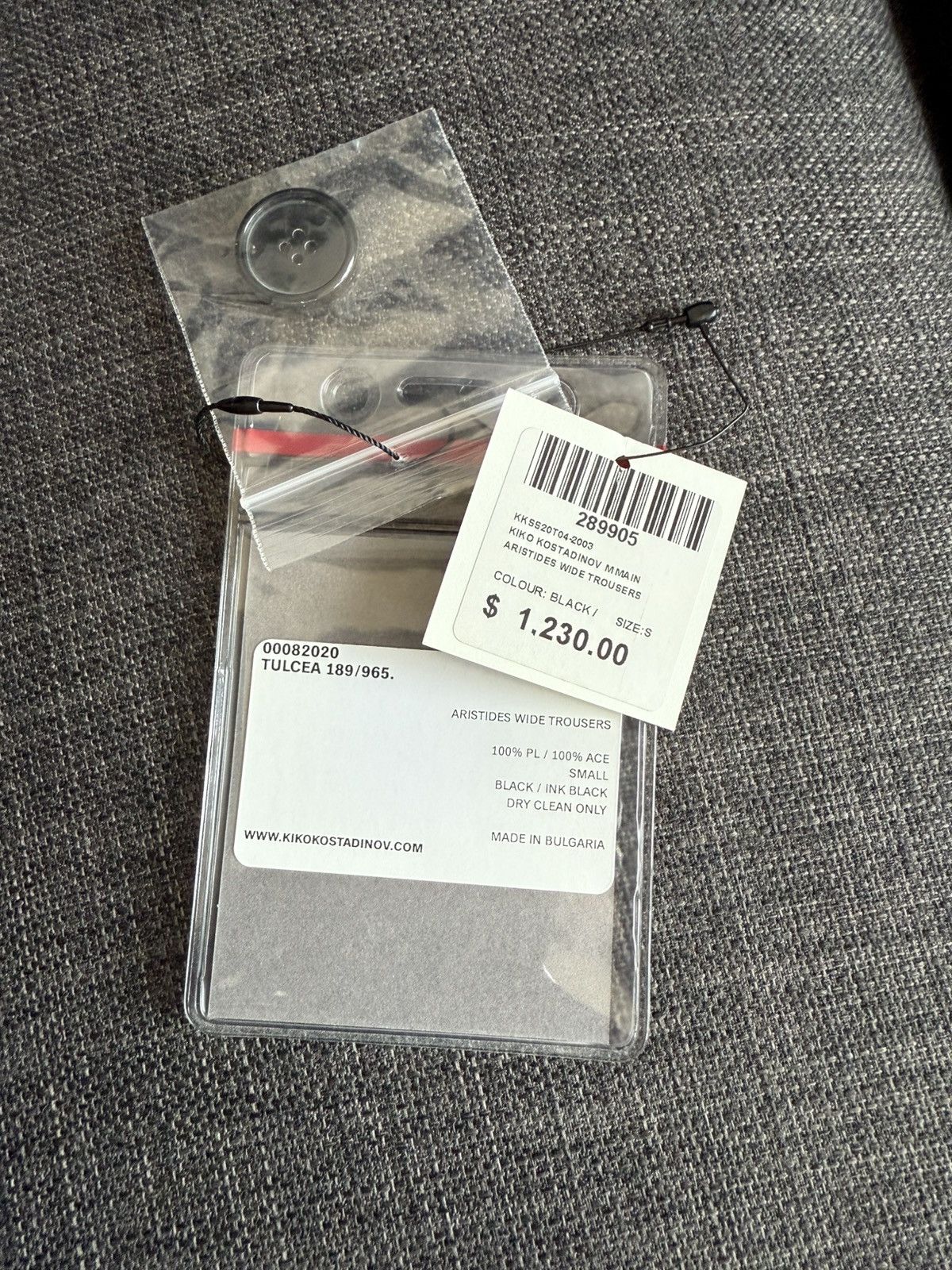 Kiko Kostadinov 00082020 Tulcea Aristides Trouser Size US 32 / EU 48 - 15 Thumbnail