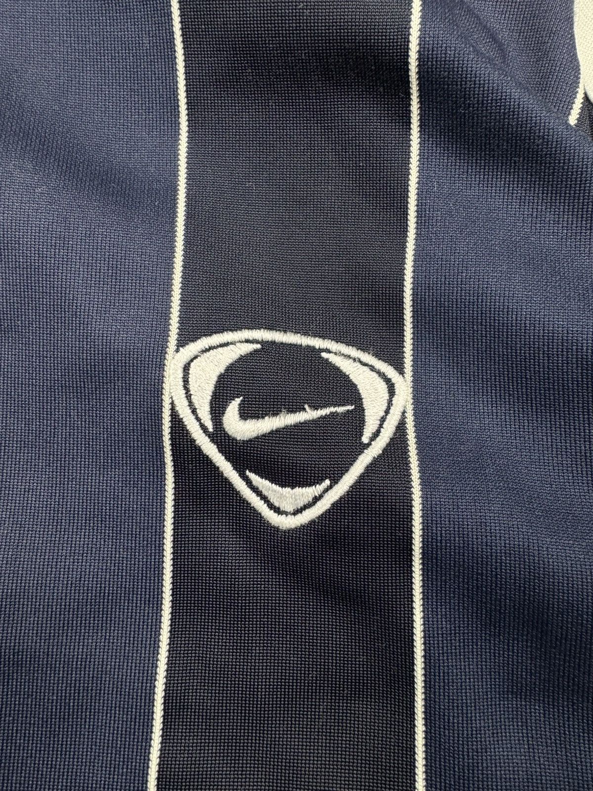Other Vintage 00s Nike pinstripe full zip track jacket boxy baggy Size US XL / EU 56 / 4 - 6 Thumbnail